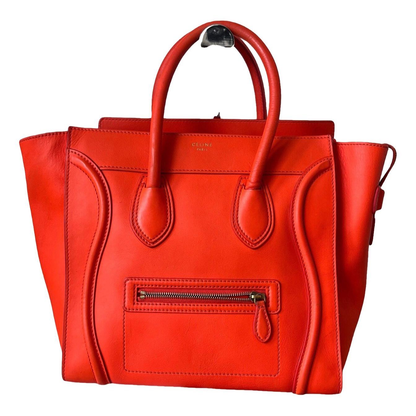 Luggage leather handbag