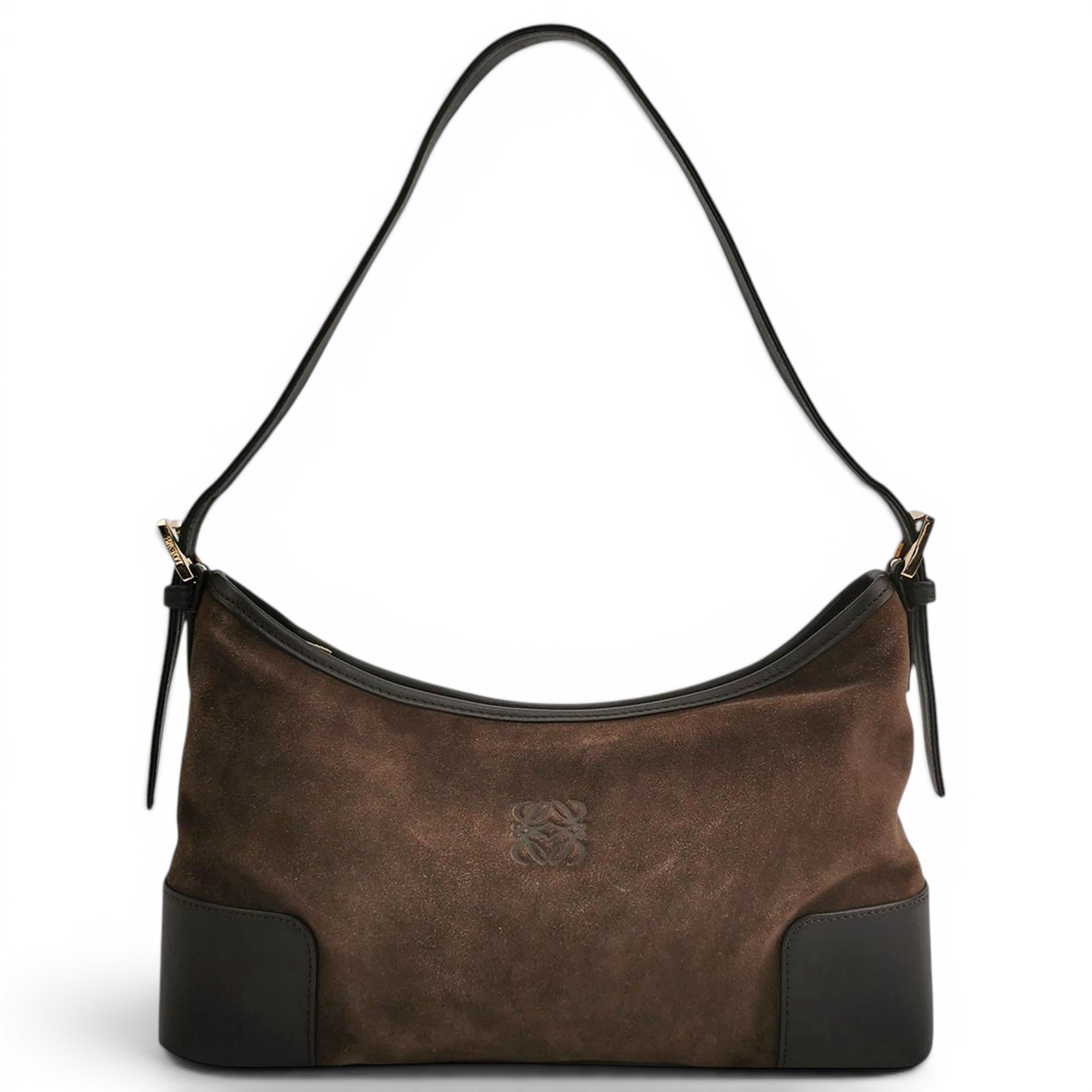 Puzzle Fold Pouch leather handbag