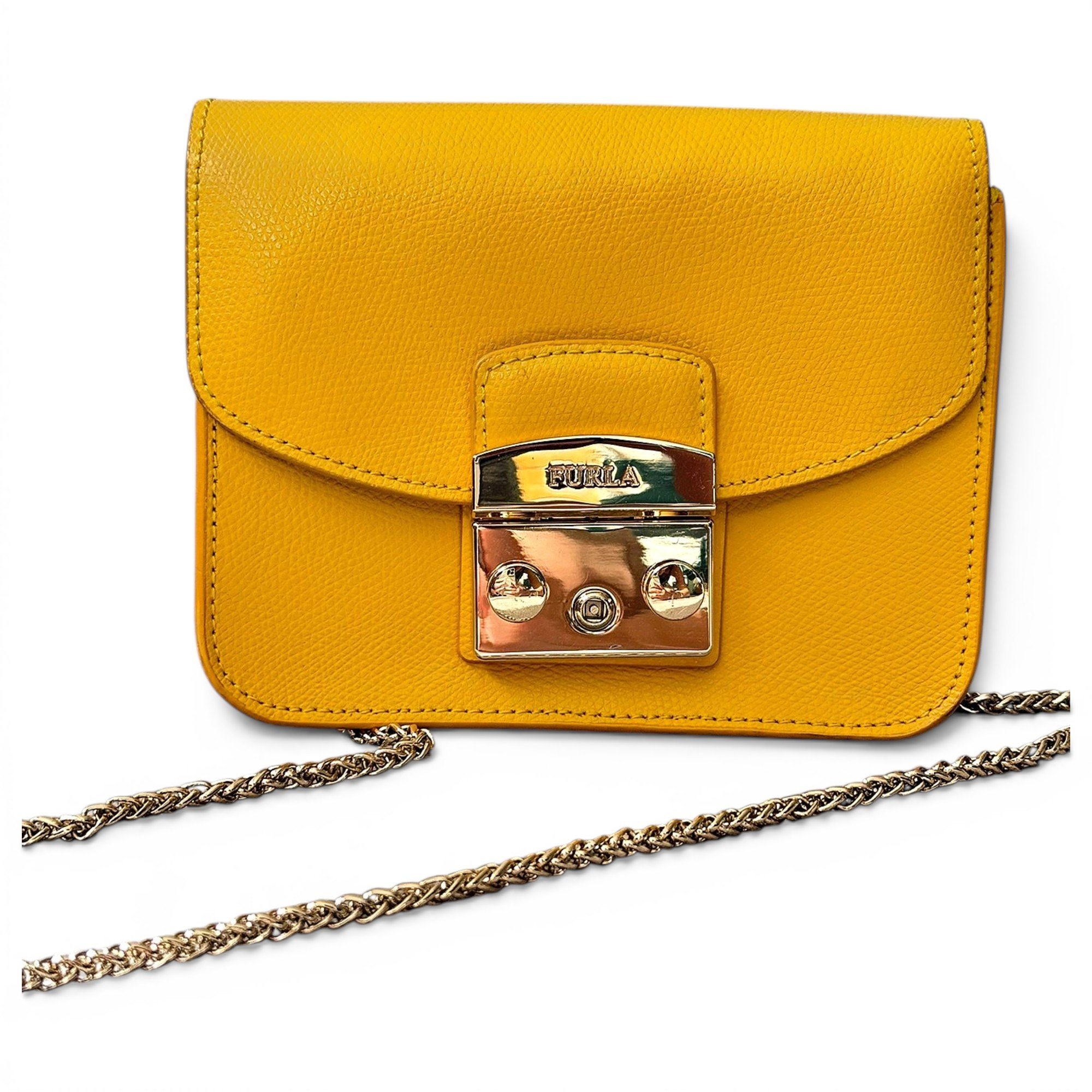 Metropolis leather crossbody bag