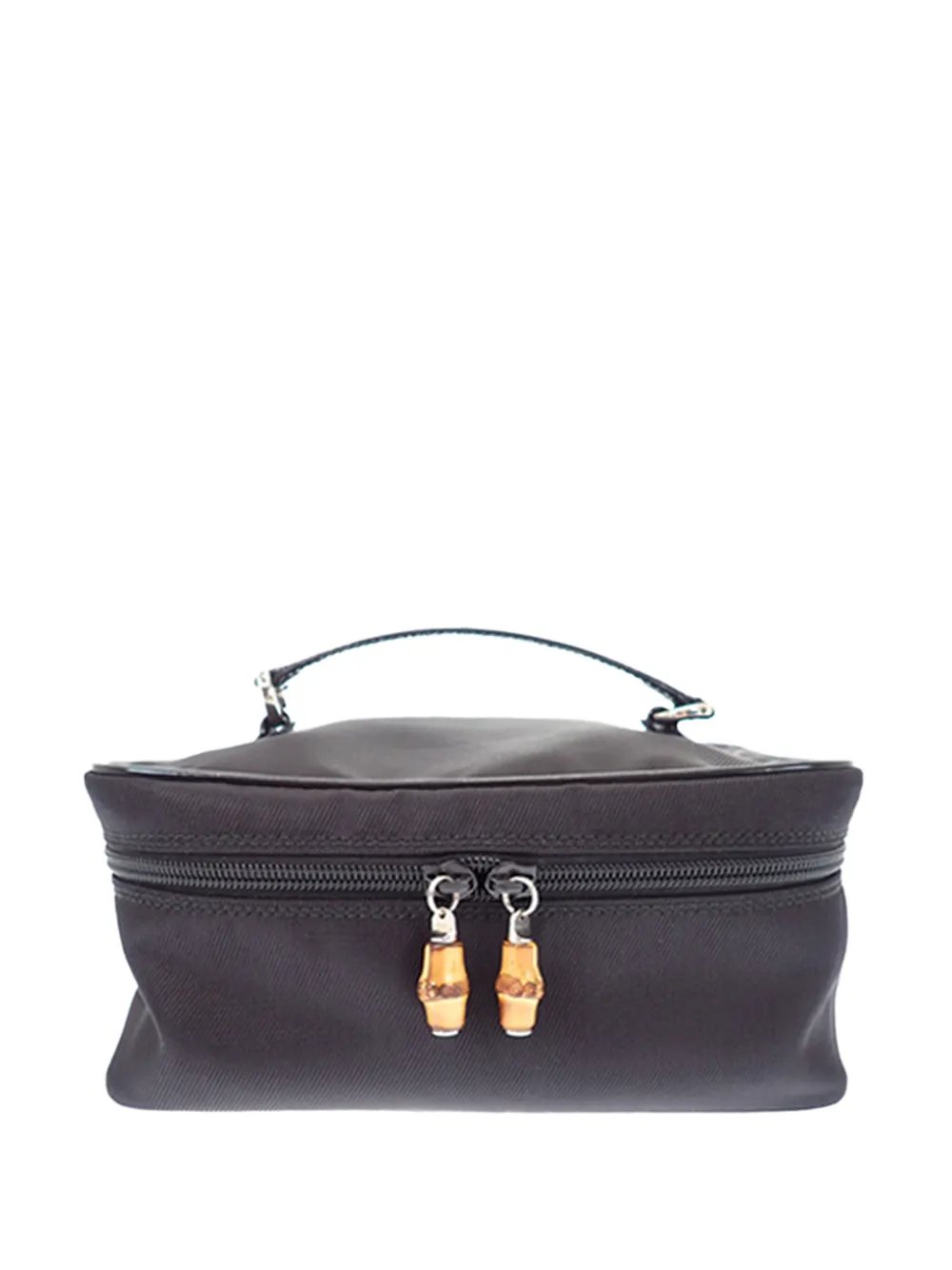 20th Century Nylon Bamboo vanity bag
