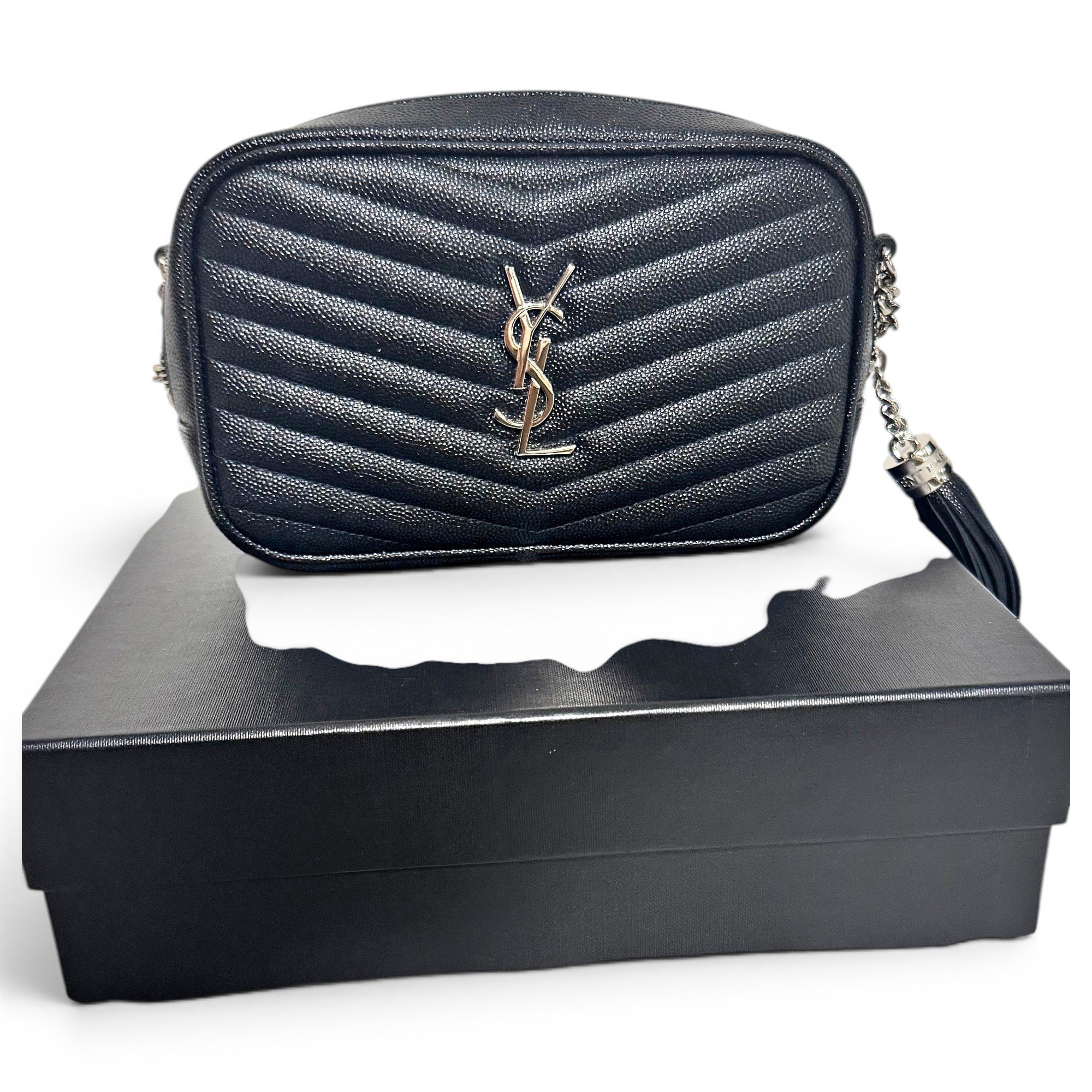 Lou leather crossbody bag