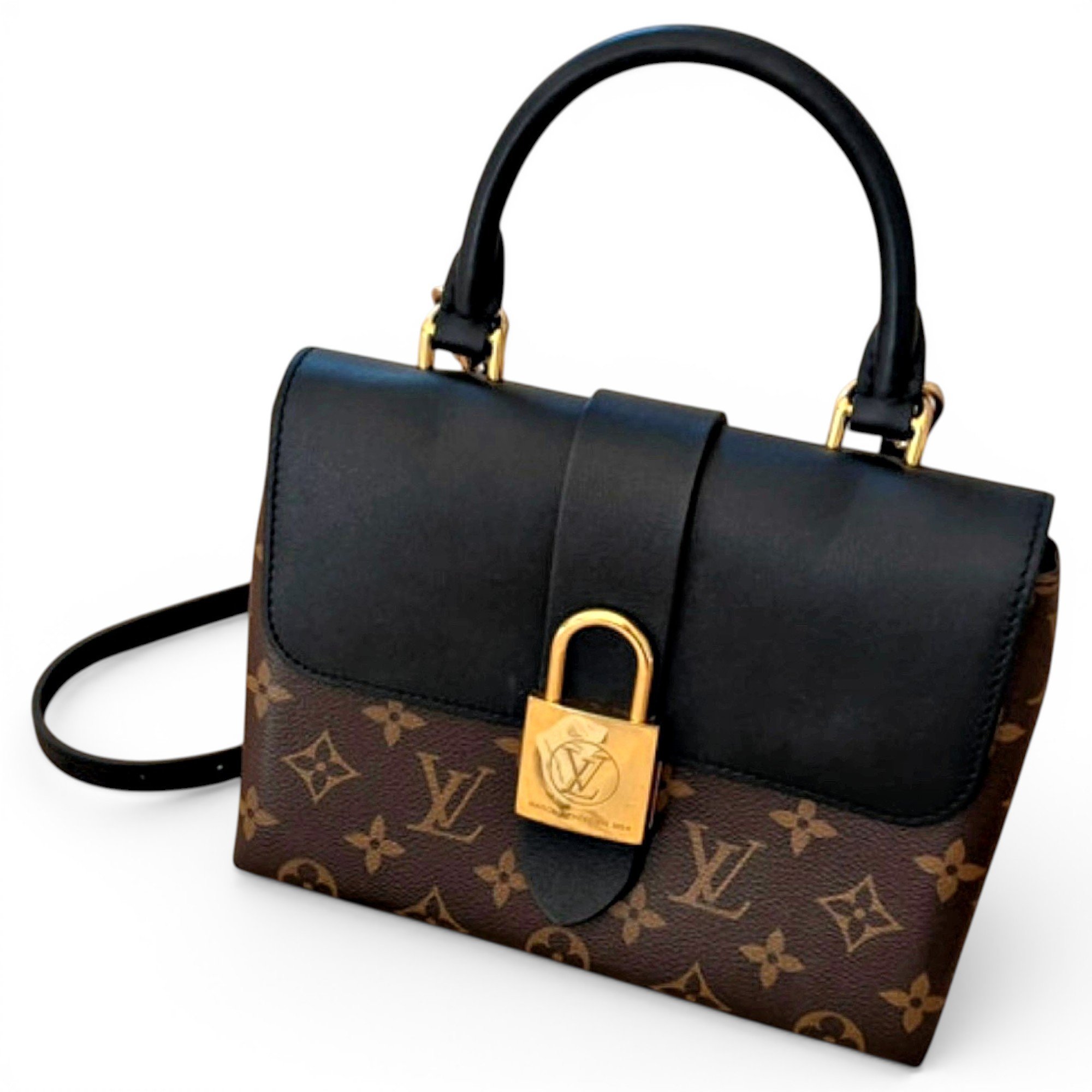 Locky BB leather handbag