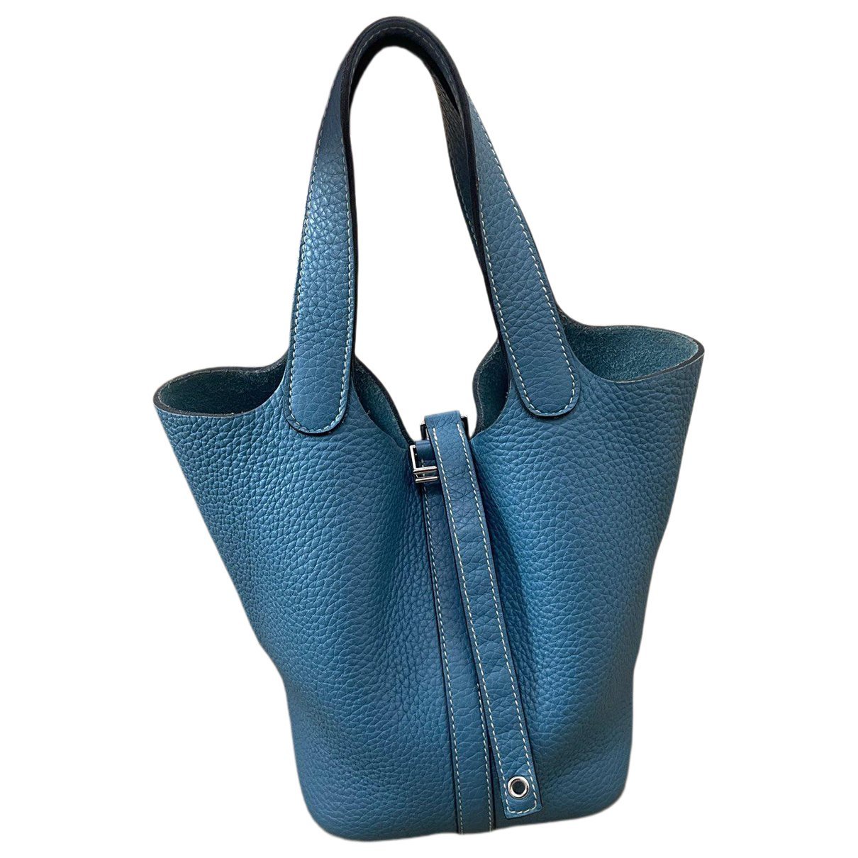 Picotin leather handbag