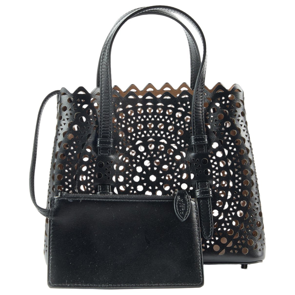 Leather tote