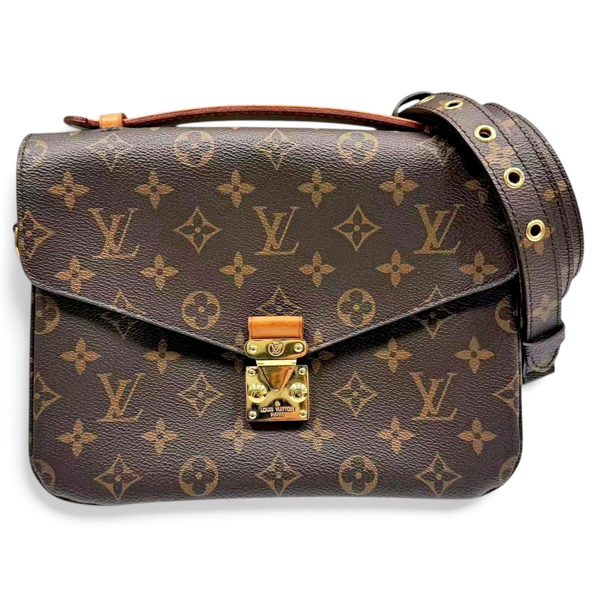 Metis leather handbag