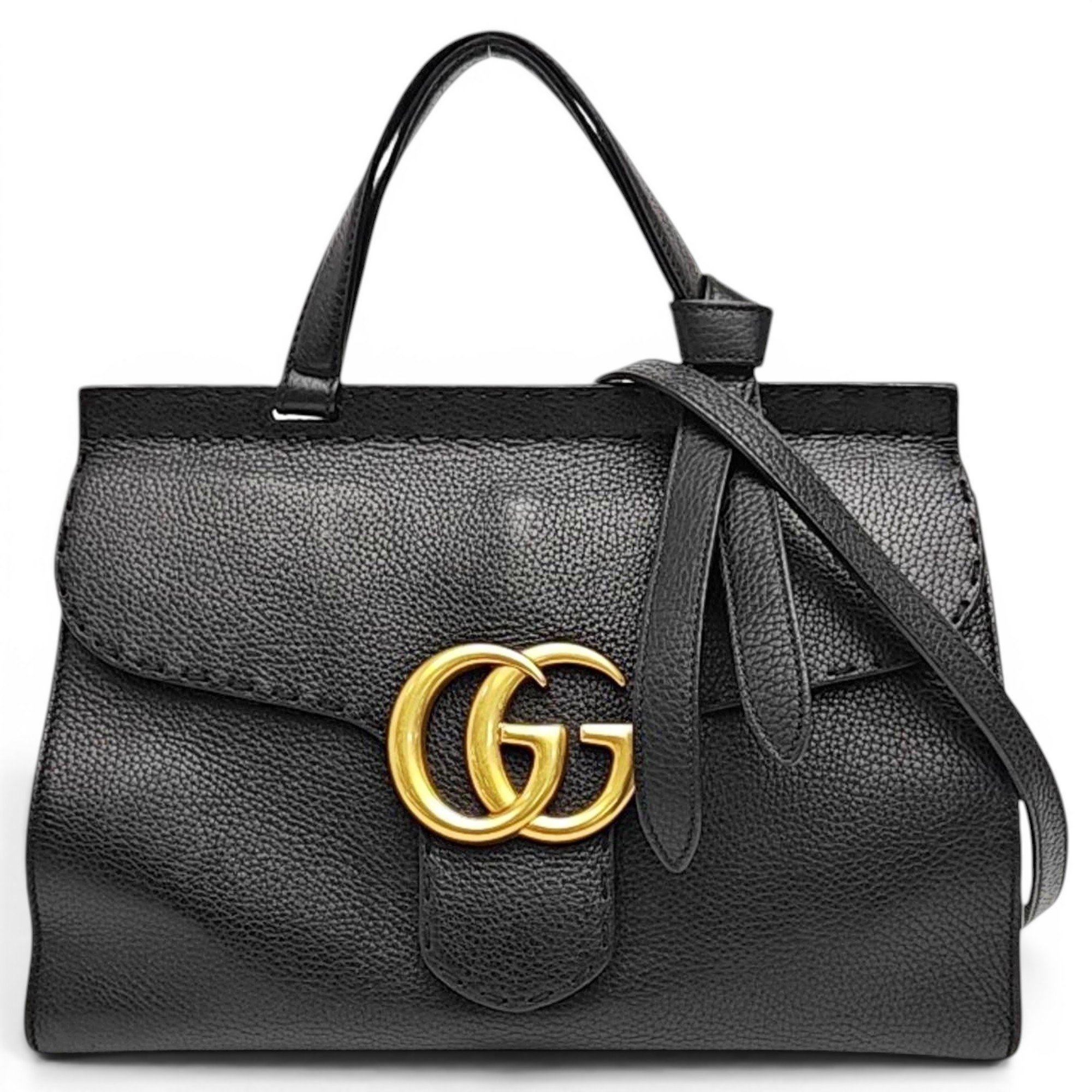Leather handbag