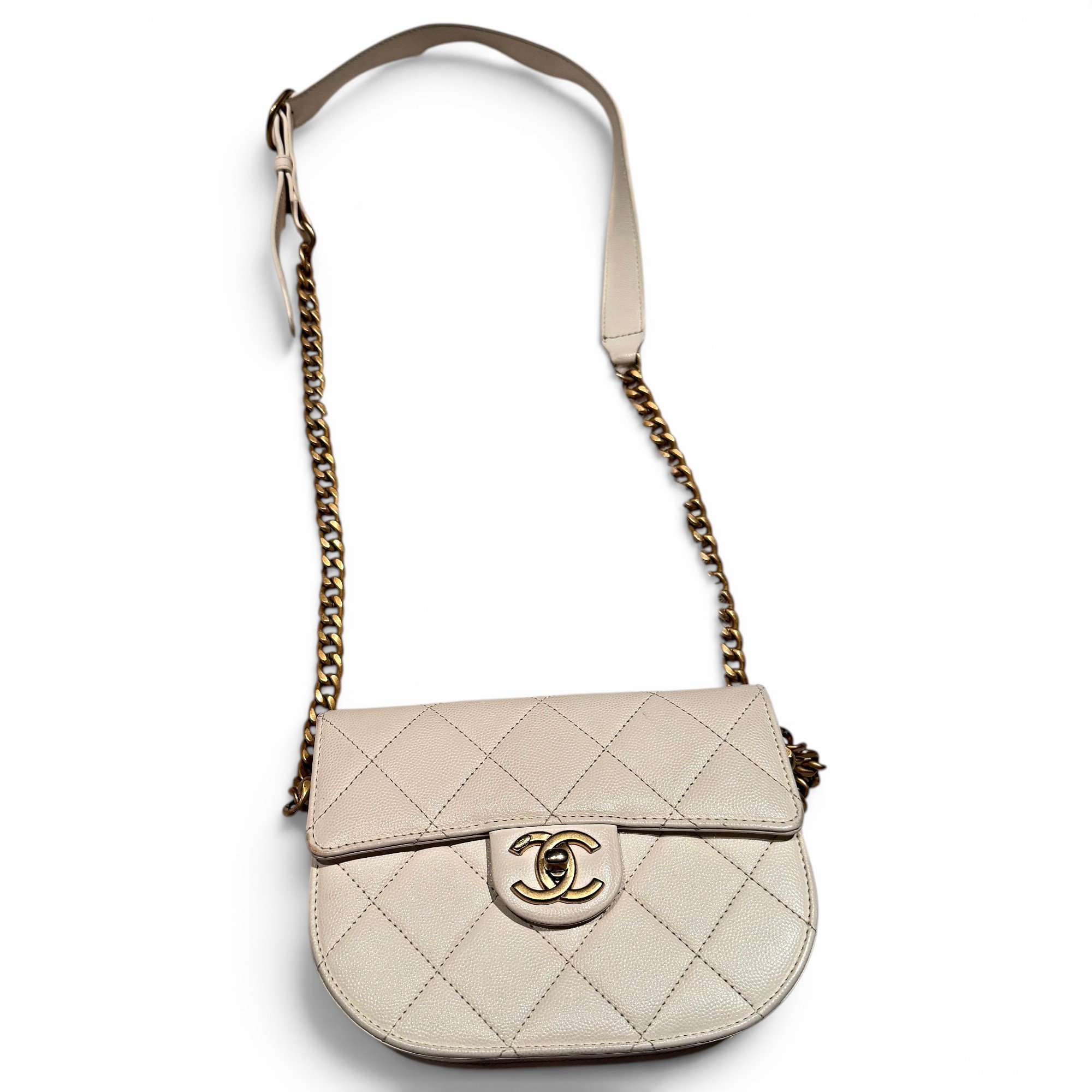 Leather crossbody bag