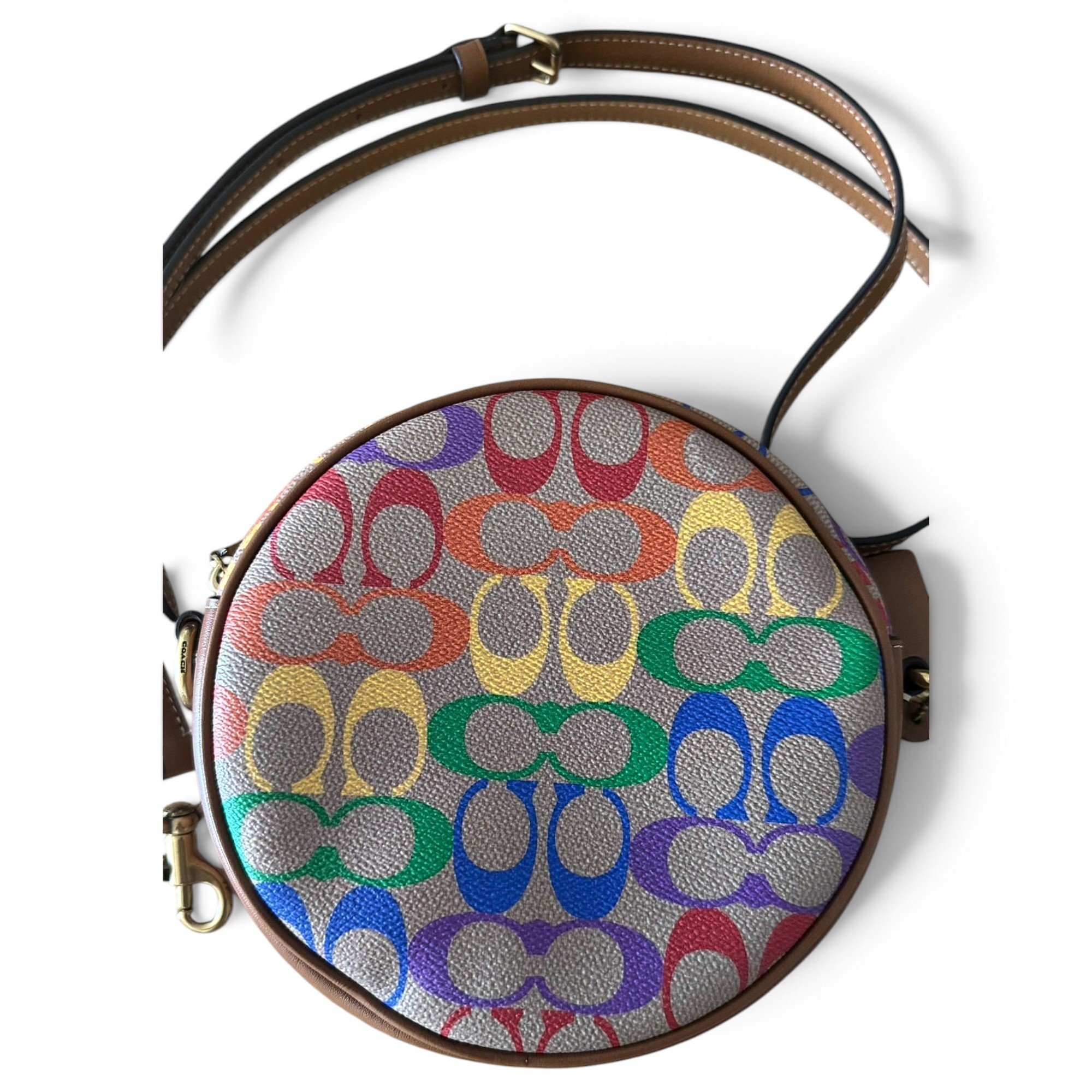 Leather crossbody bag