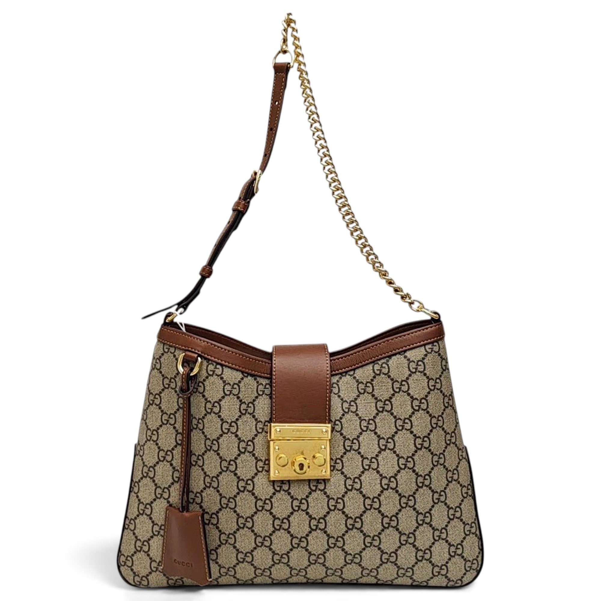 Padlock cloth handbag