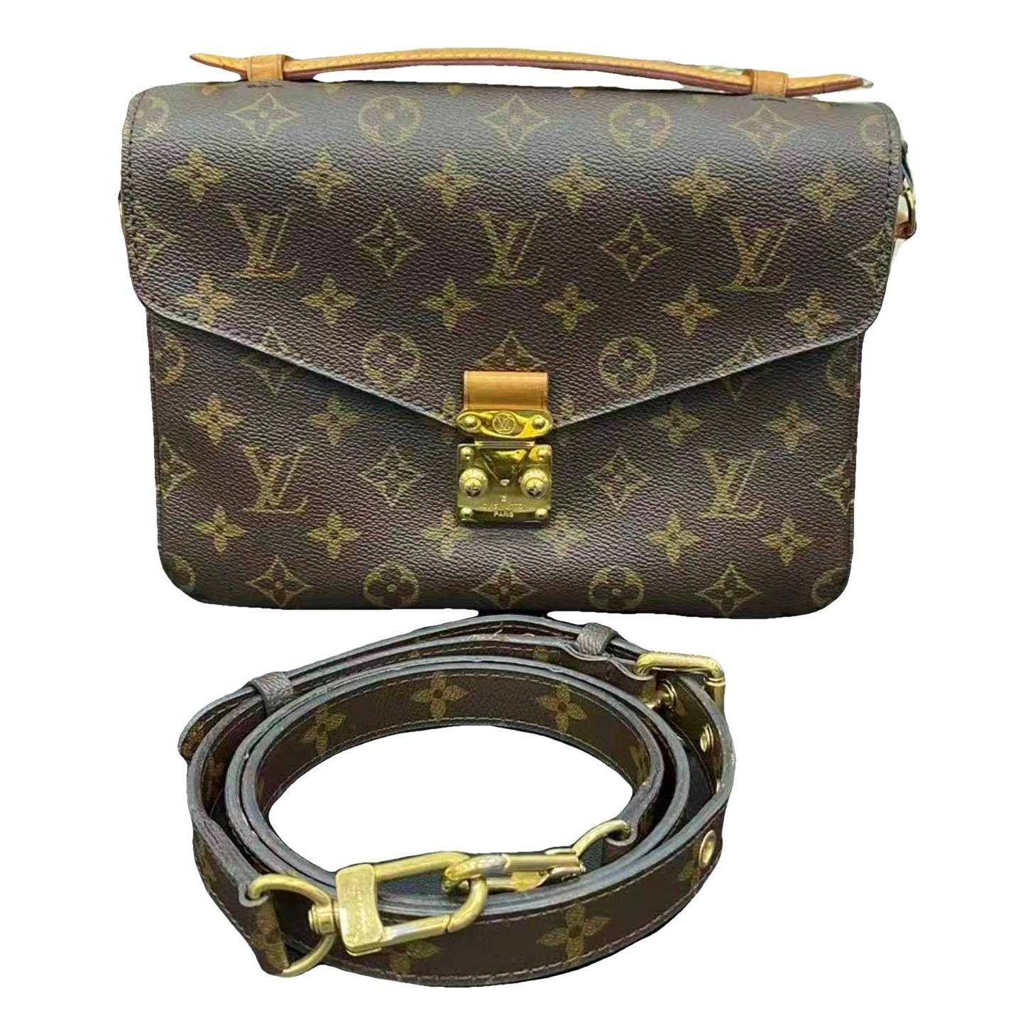 Metis leather crossbody bag