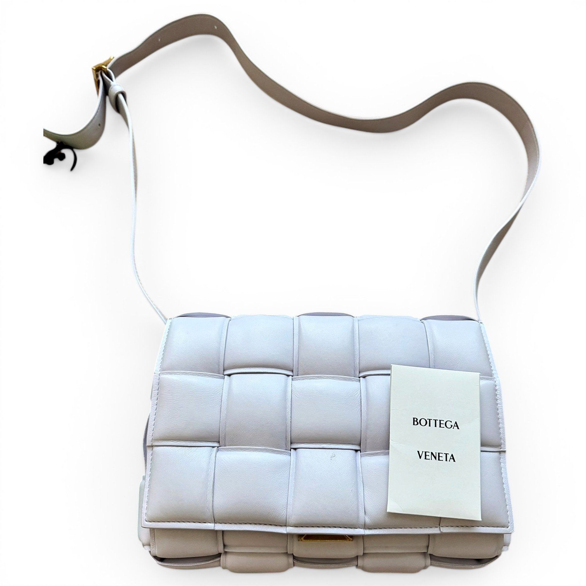 Cassette Padded leather crossbody bag