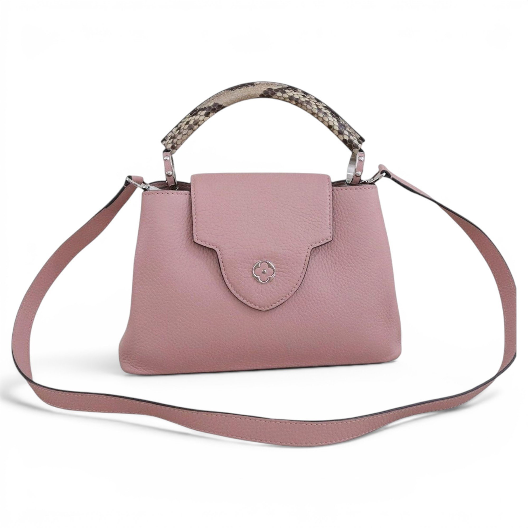Capucines leather handbag