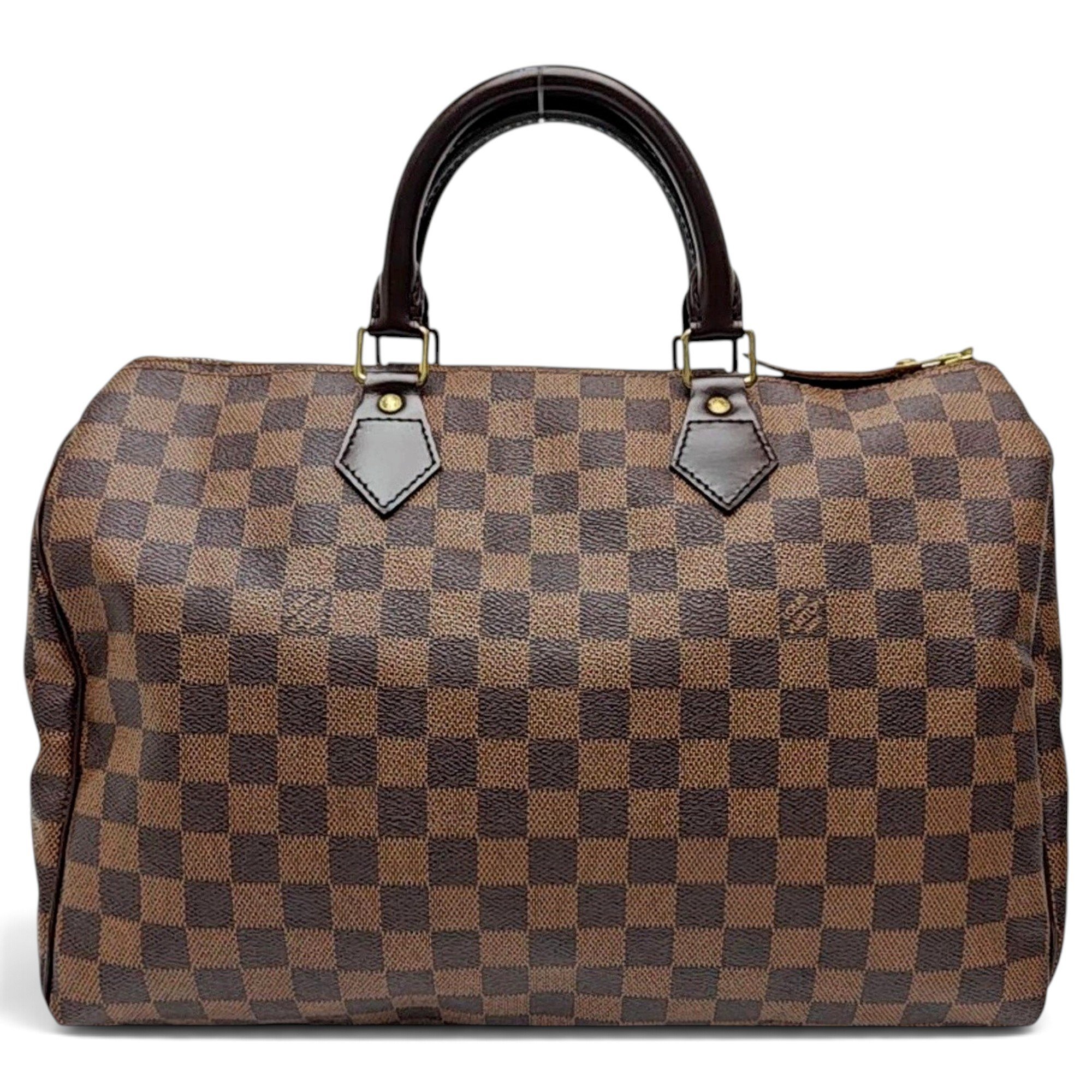 Nano Speedy / Mini HL leather handbag