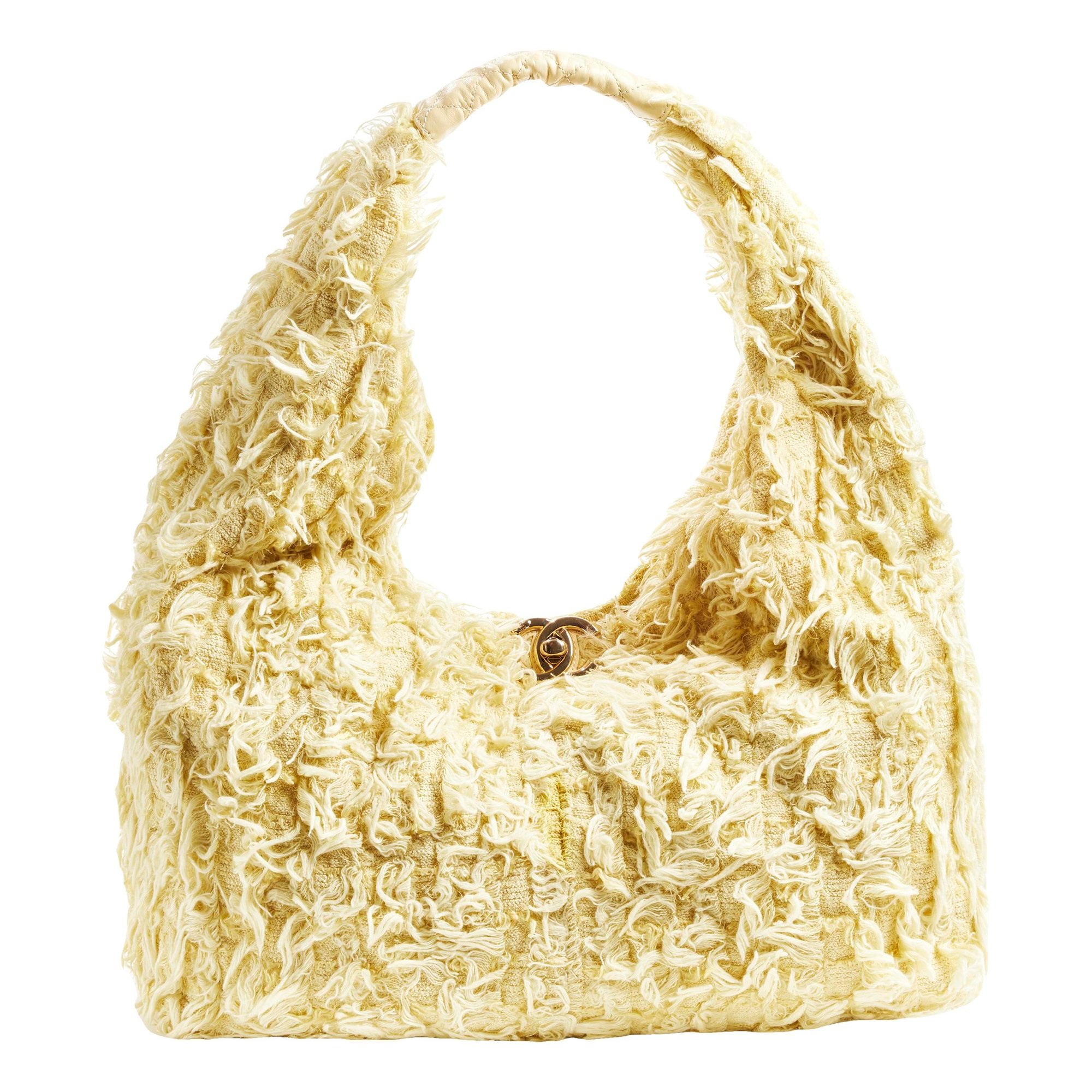 Chanel 25 tweed handbag