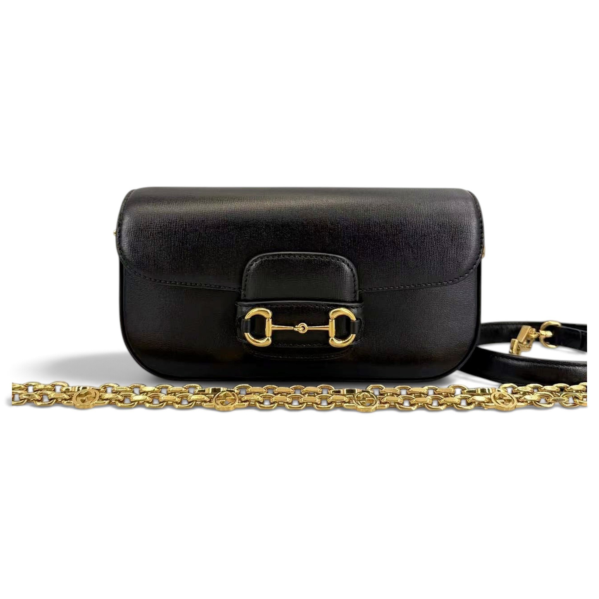 Horsebit 1955 leather handbag