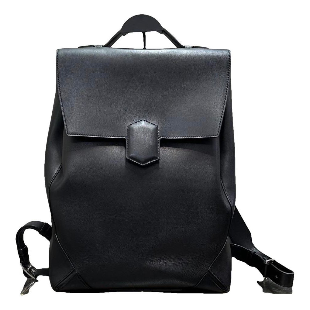 Leather backpack