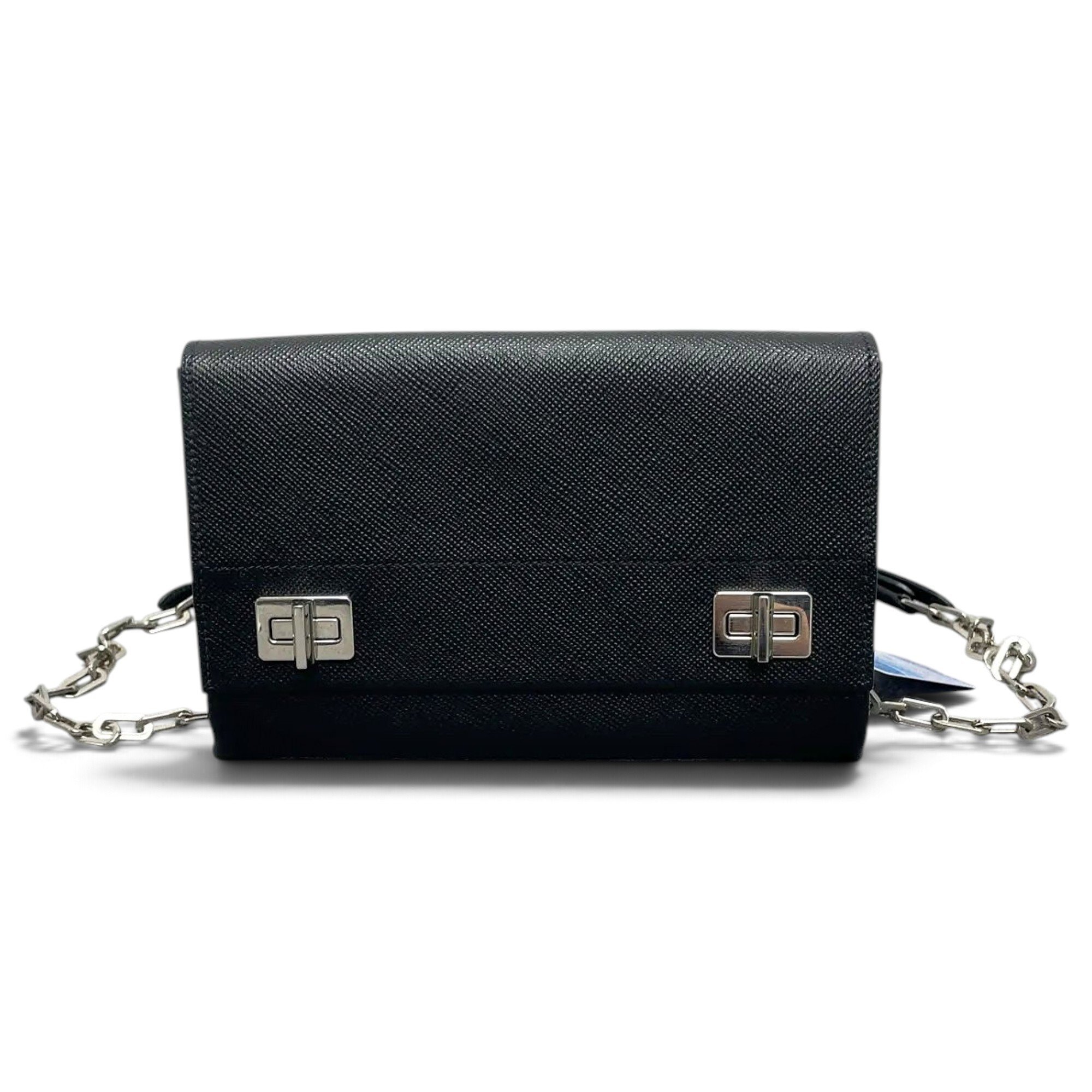 Leather crossbody bag