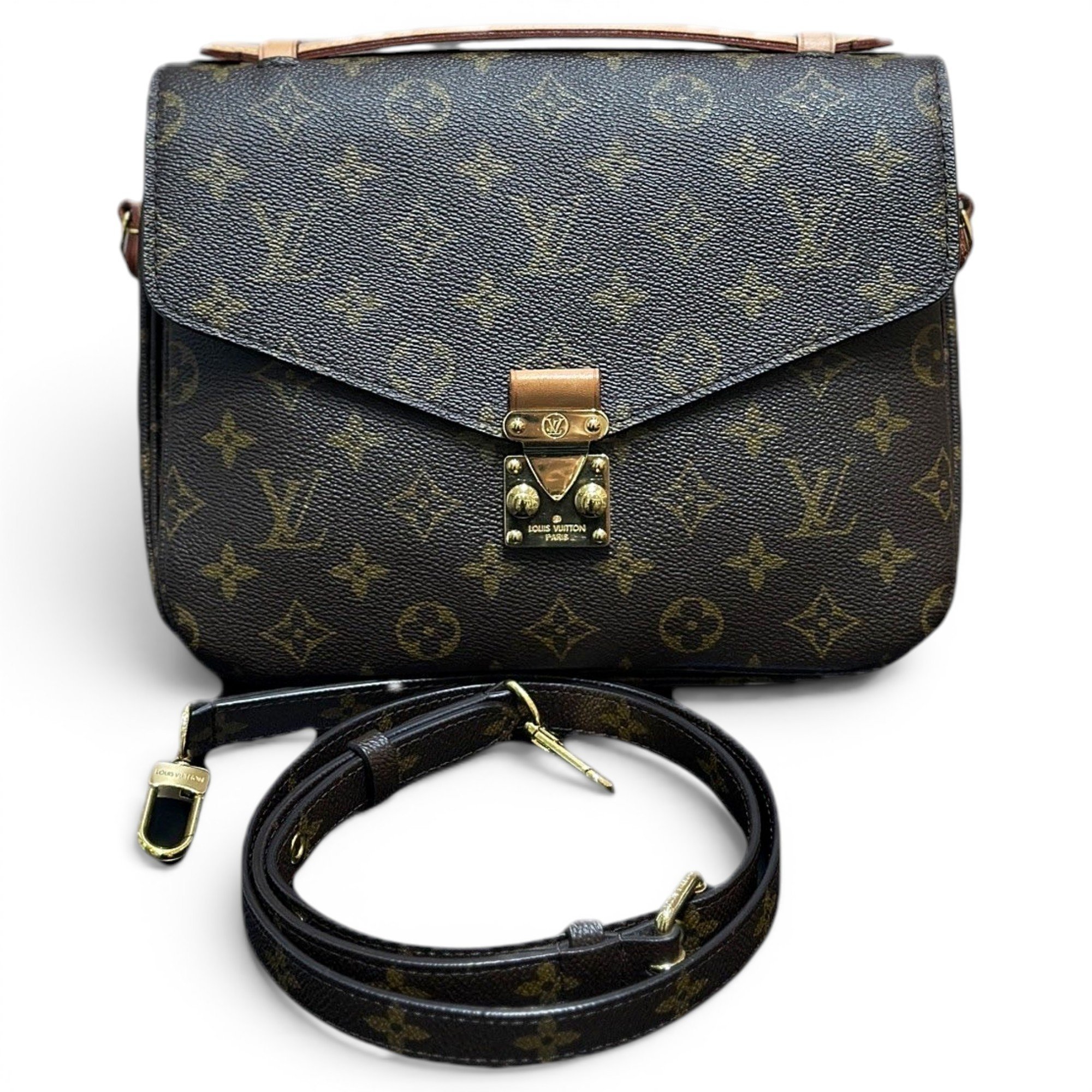 Metis leather handbag