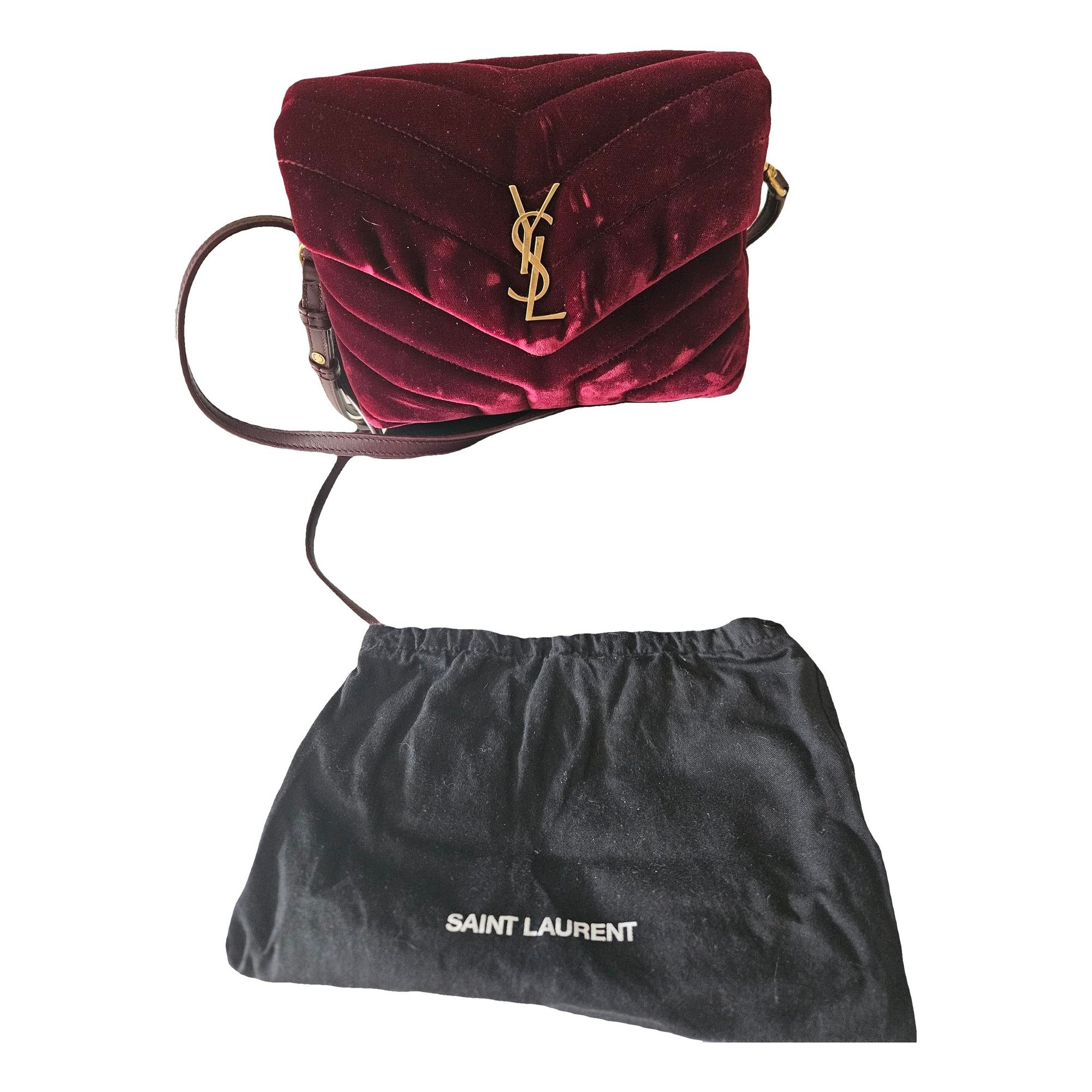 Velvet crossbody bag