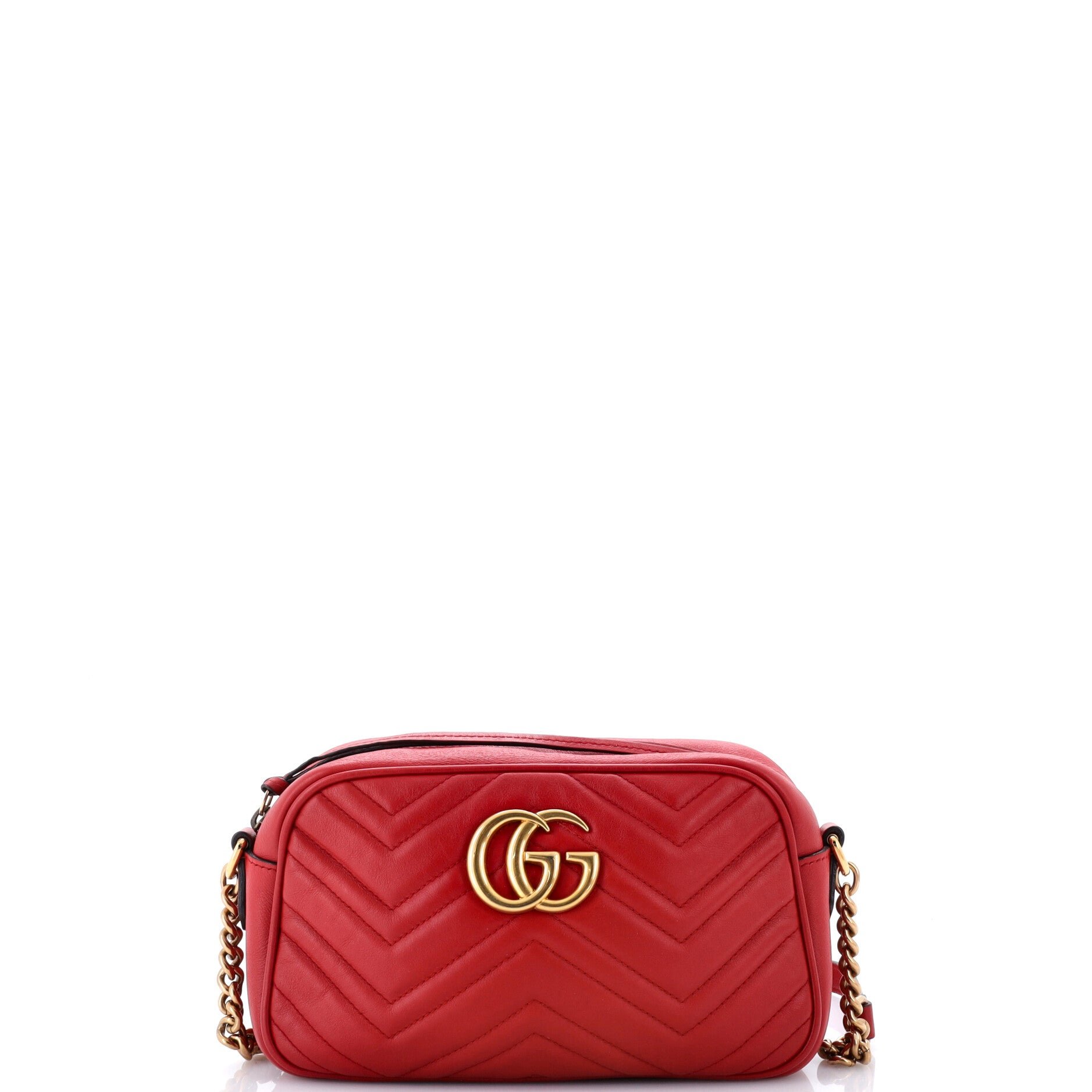 GG Marmont Shoulder Bag Matelasse Leather Small