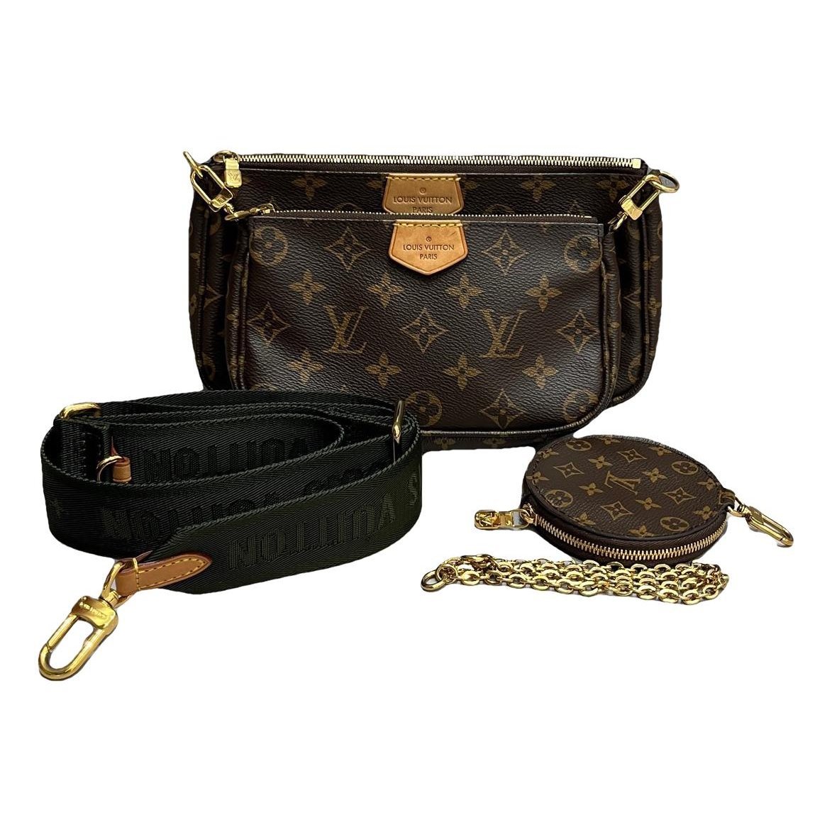 Multi Pochette Accessoires leather handbag