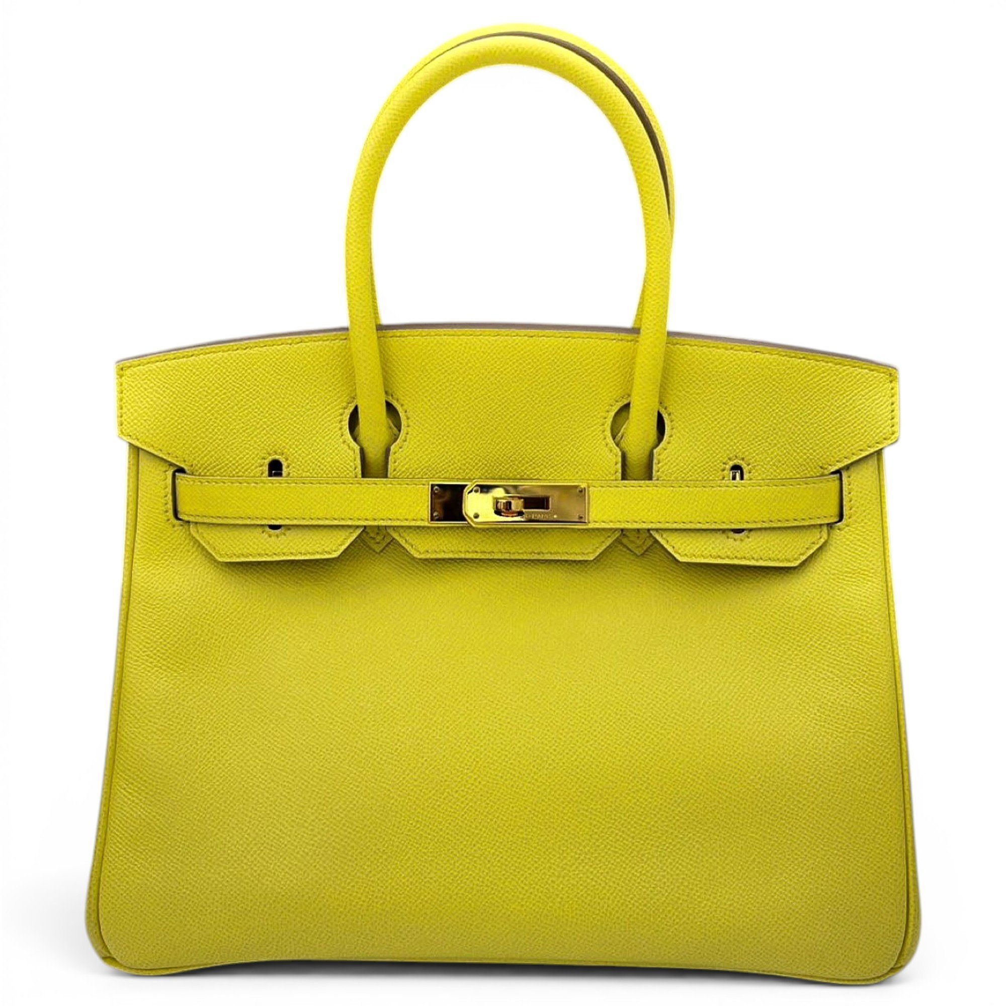 Birkin 30 leather handbag