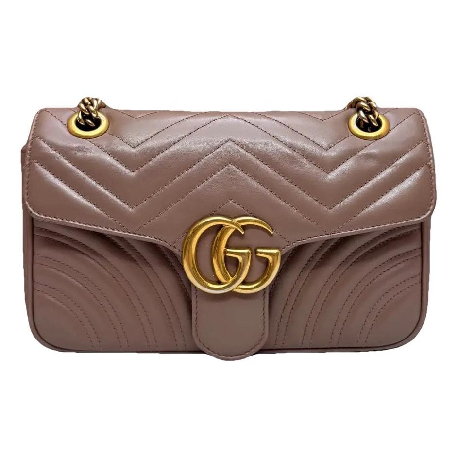 GG Marmont Flap leather crossbody bag