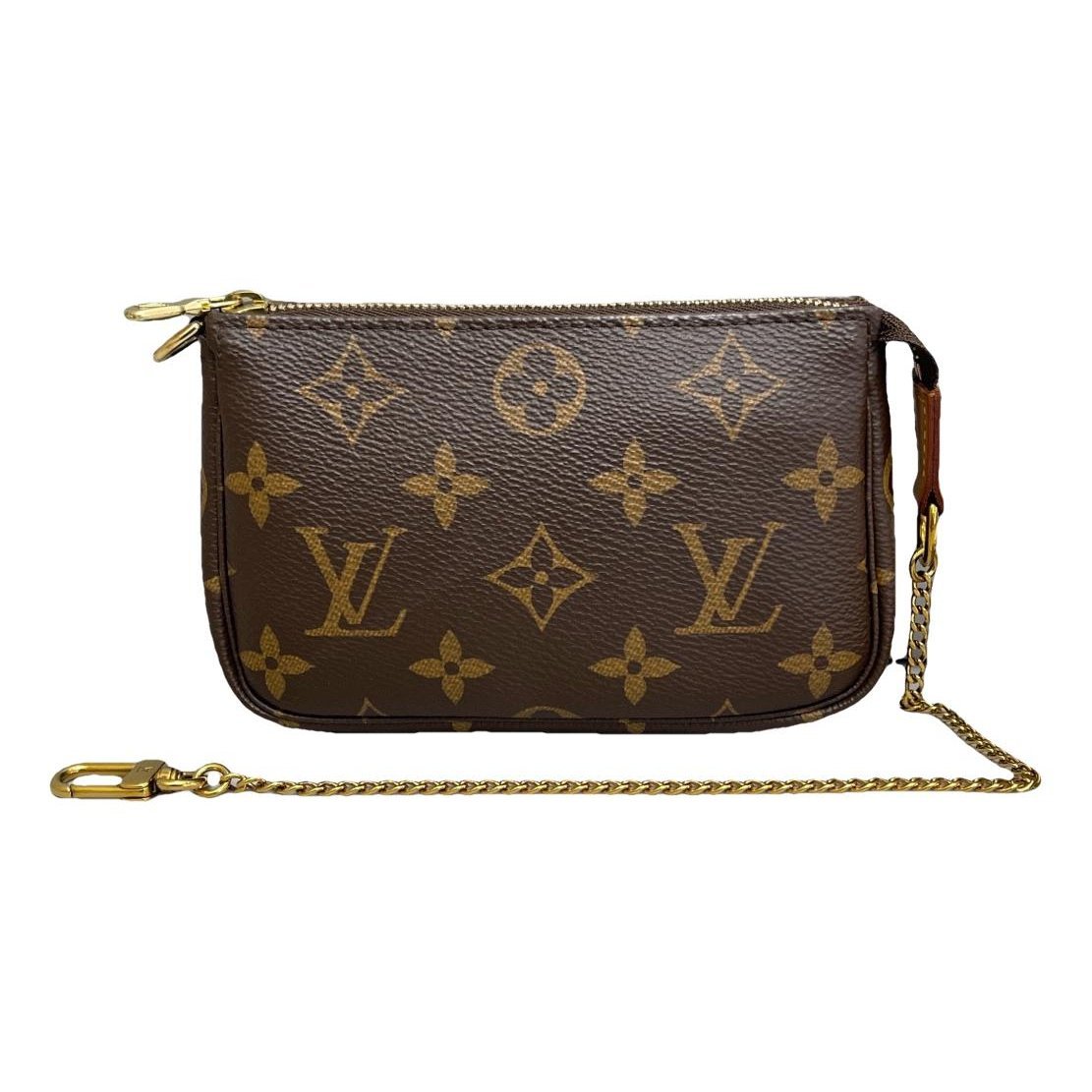 Pochette Accessoire leather handbag