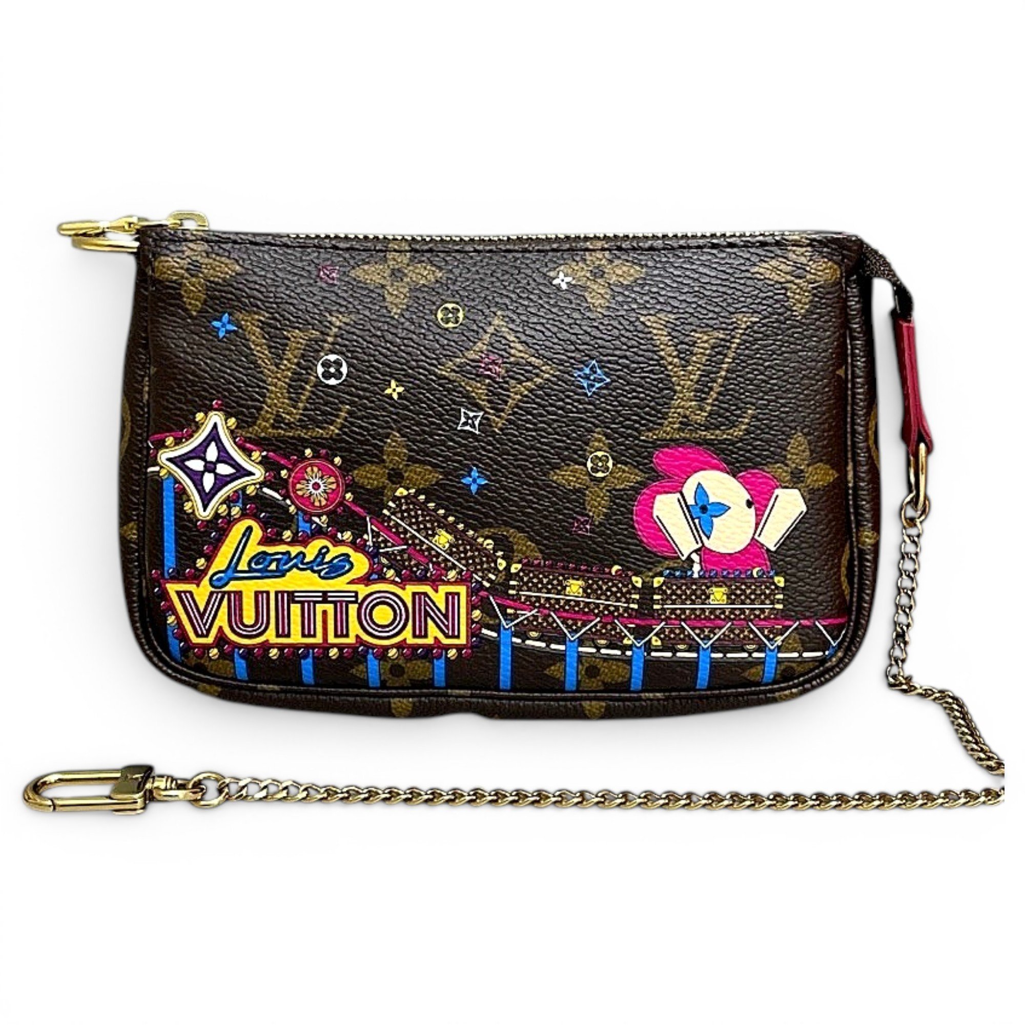 Pochette Accessoire leather handbag