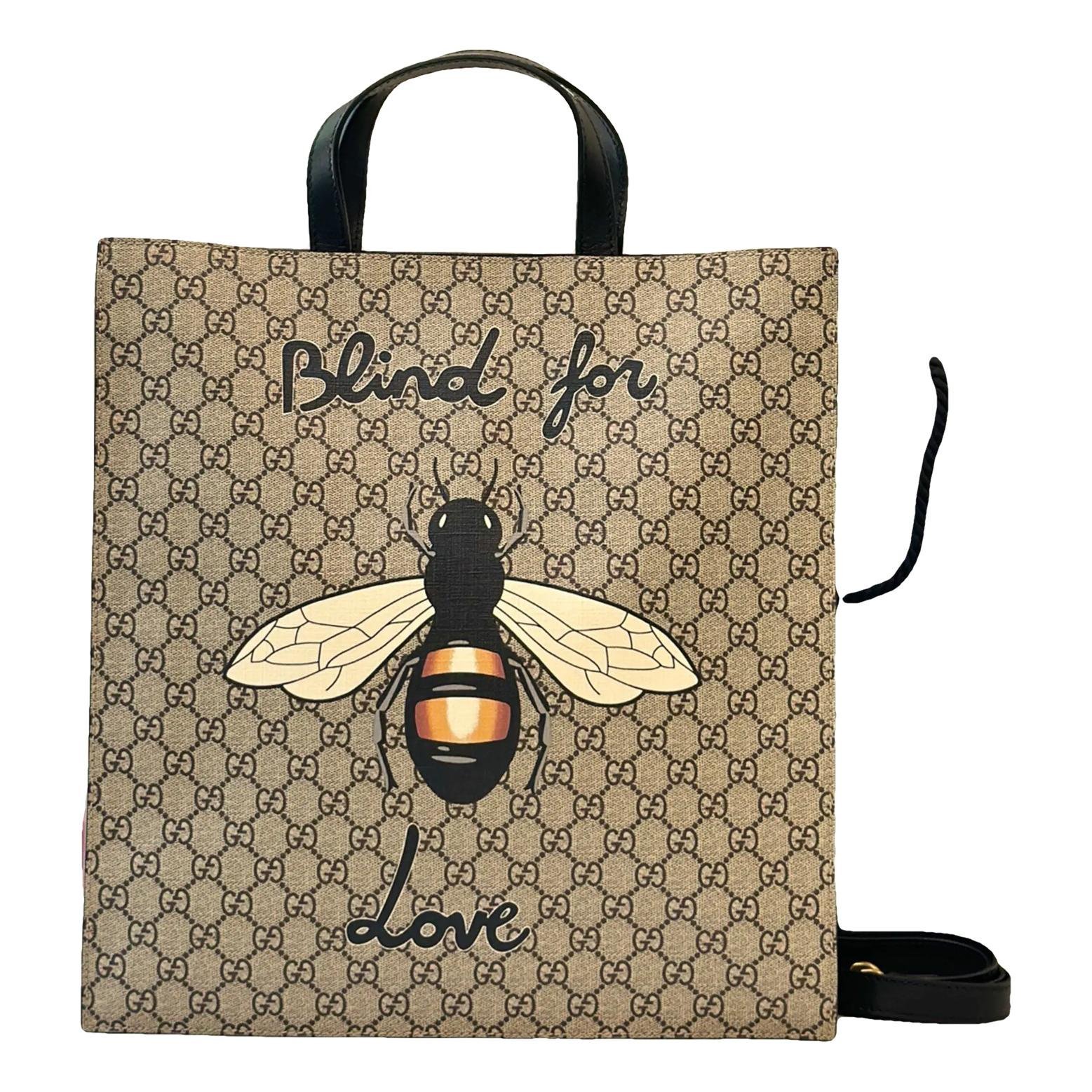 Bestiary tote vinyl handbag