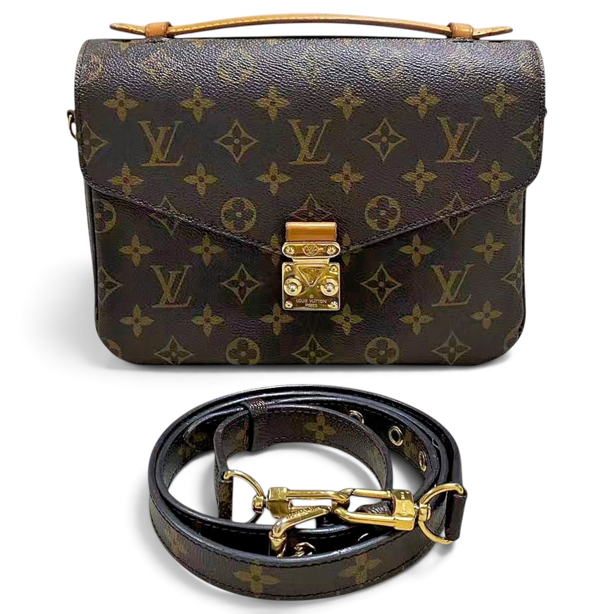 Metis leather crossbody bag