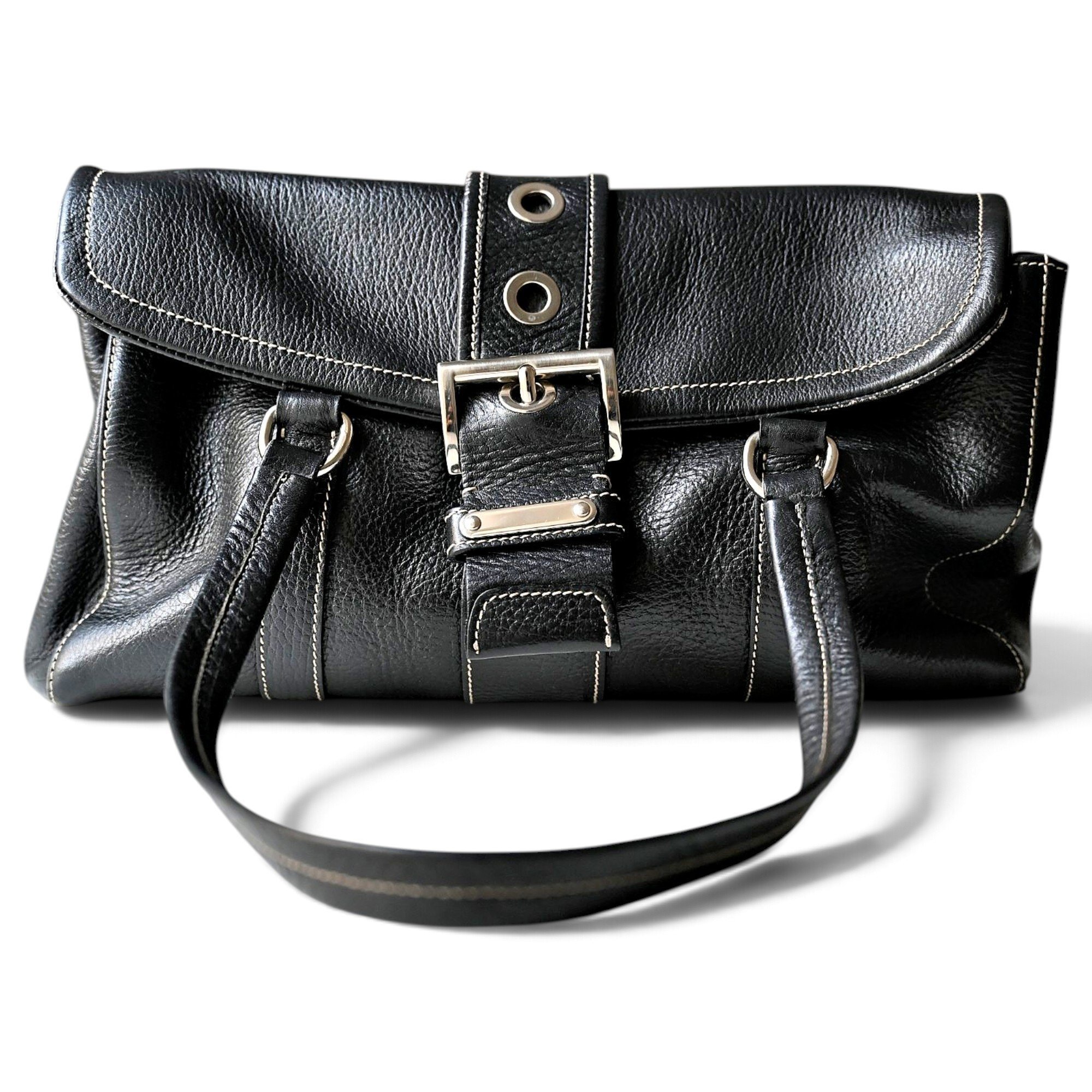 Leather handbag