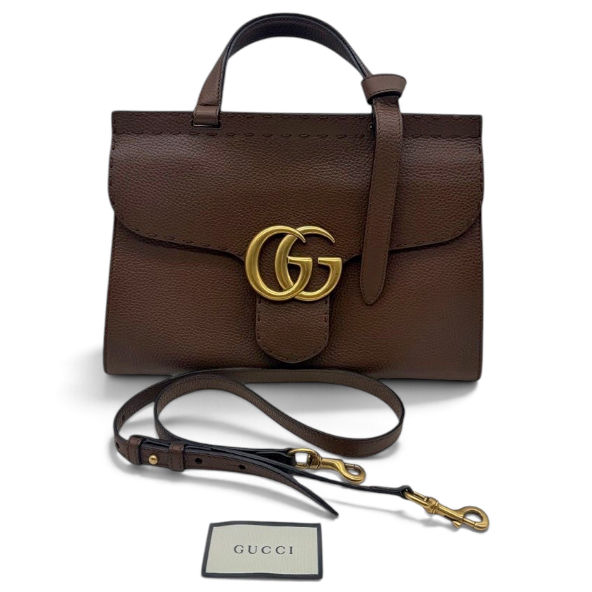 Bamboo Daily Top Handle leather handbag