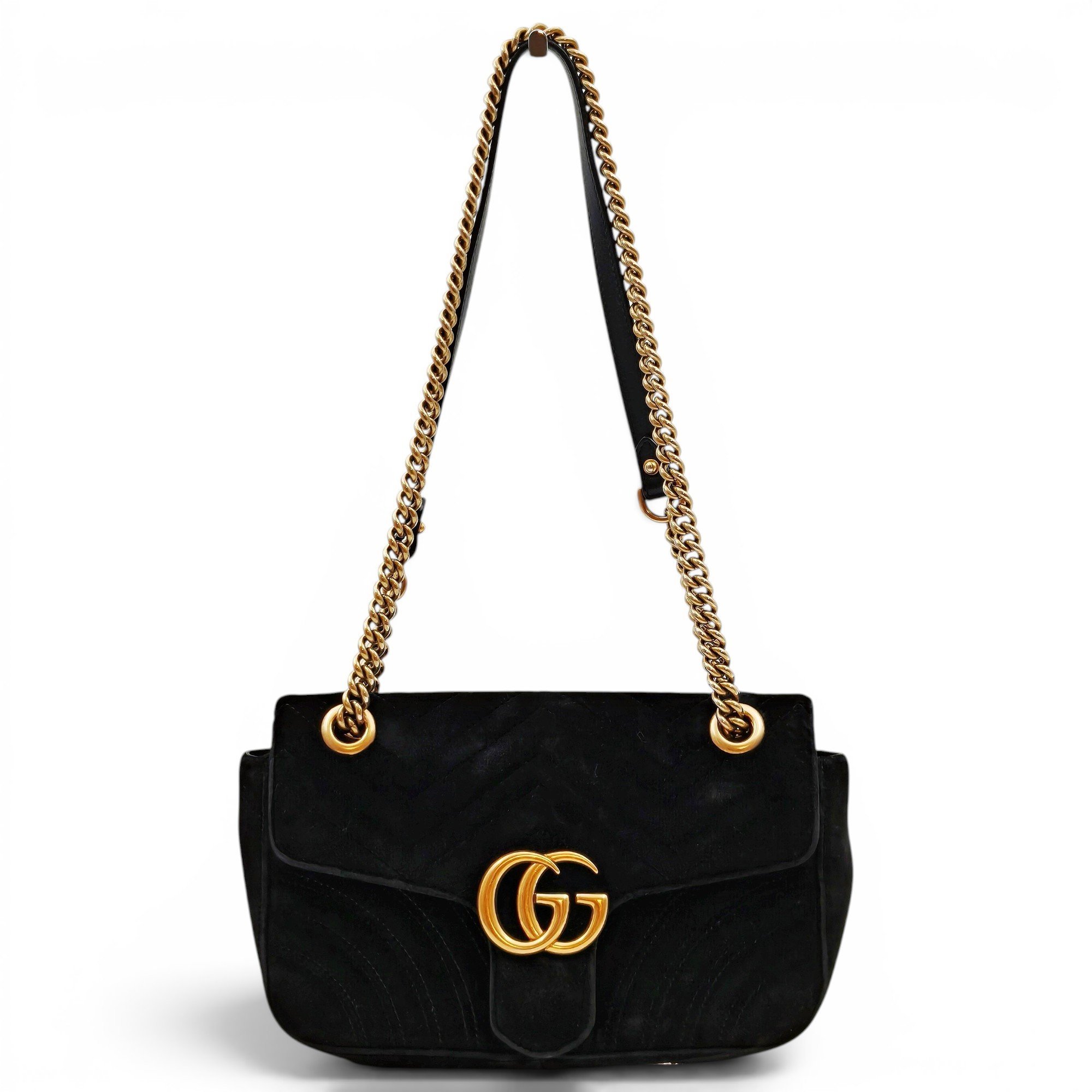 GG Marmont velvet handbag