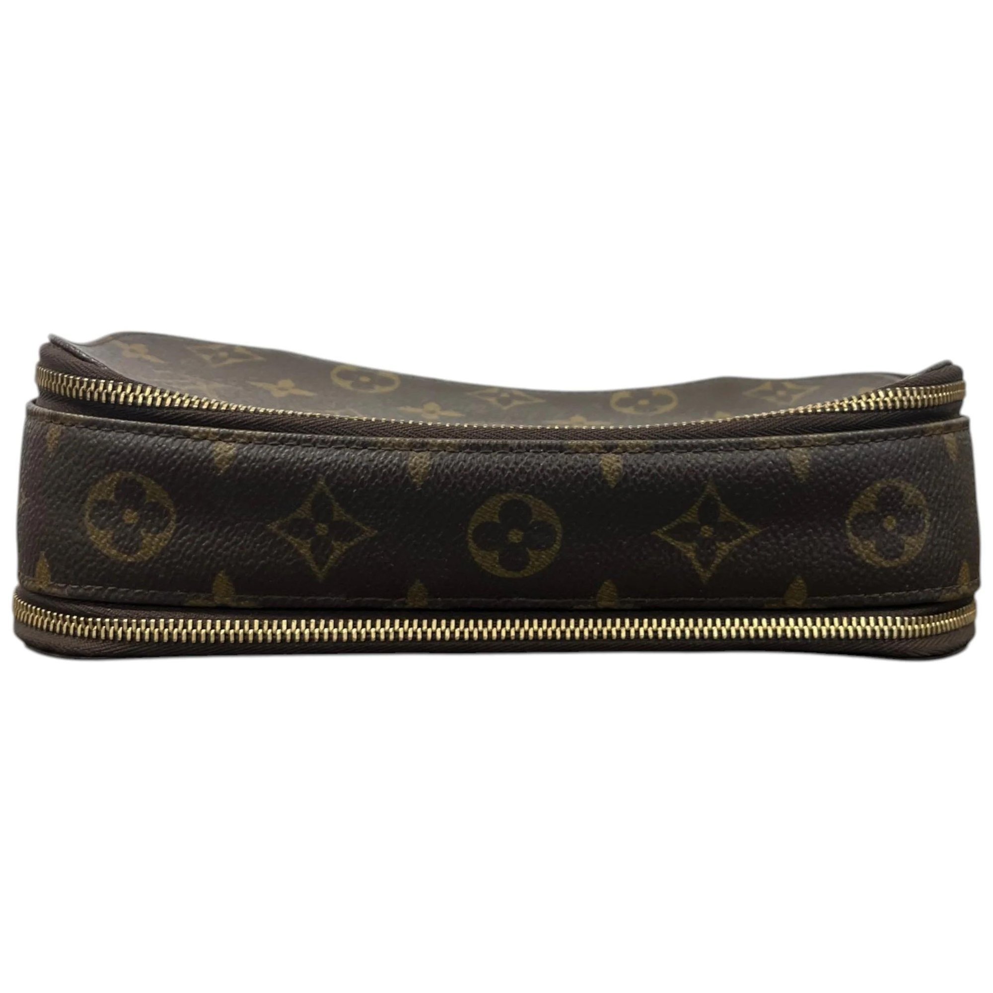 Leather vanity case