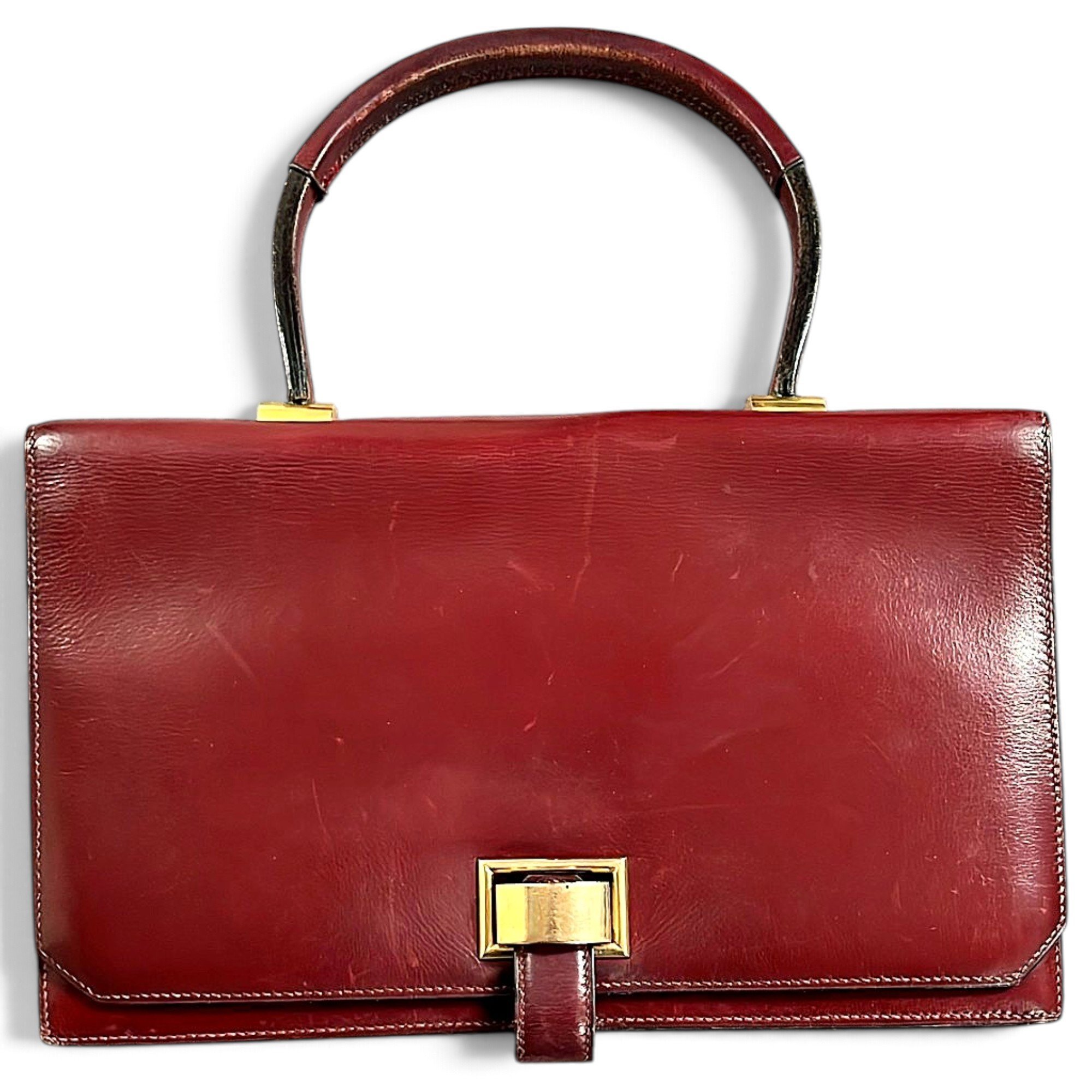 Leather handbag