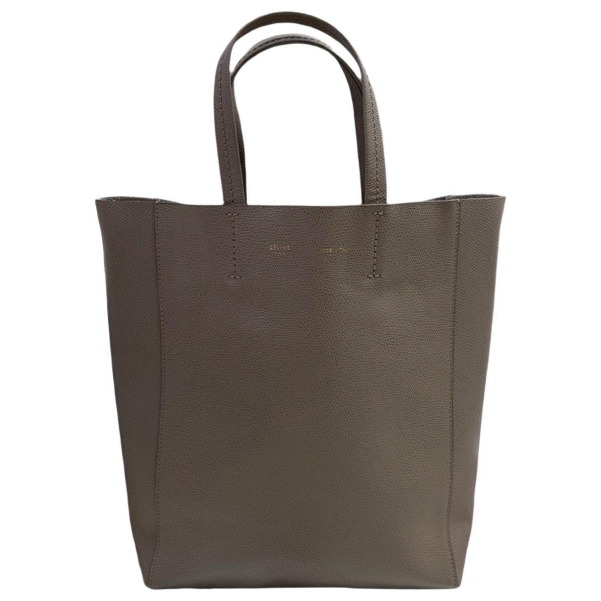 Celine Cabas leather tote