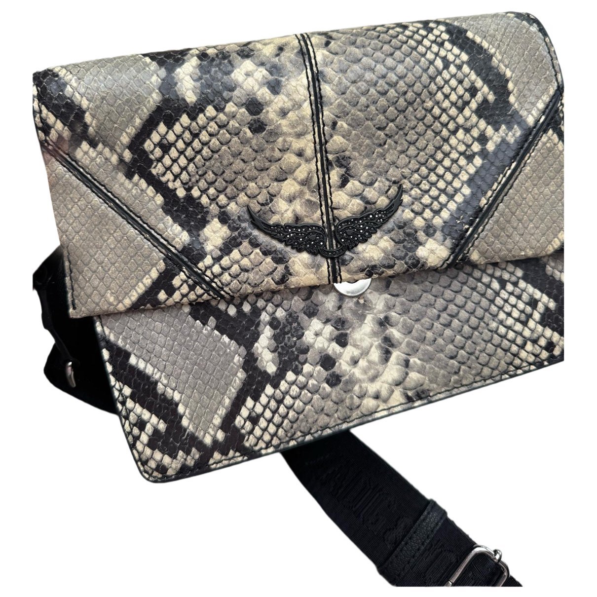 Leather crossbody bag