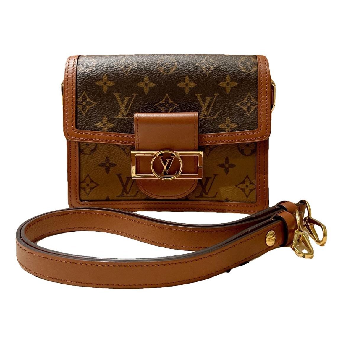 Louis Vuitton Dauphine leather handbag
