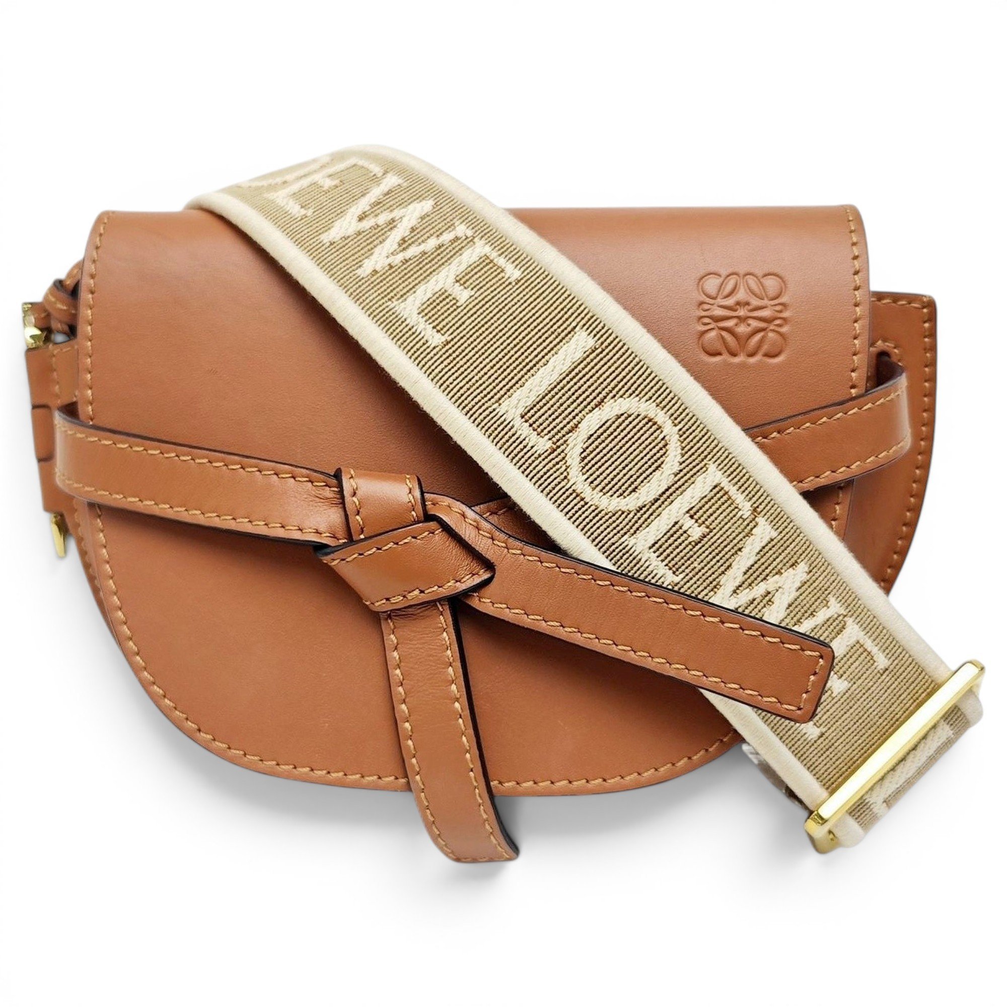 Gate leather handbag