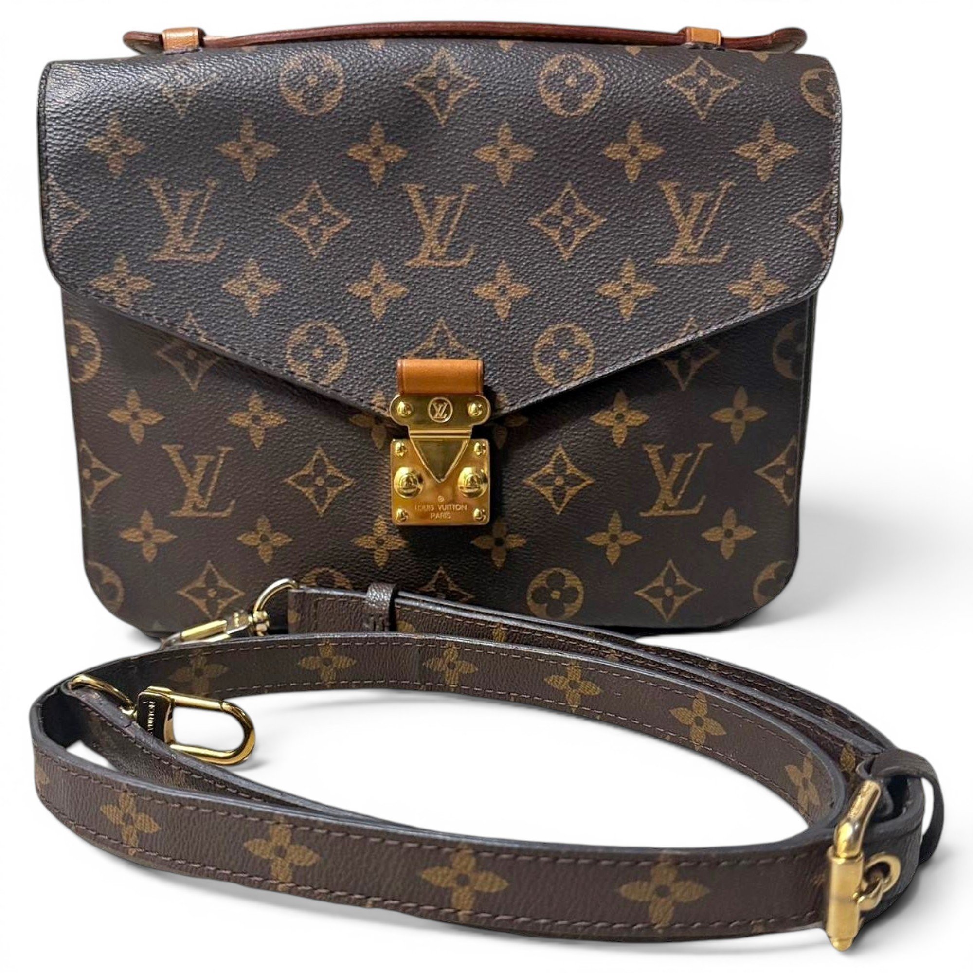 Metis leather crossbody bag