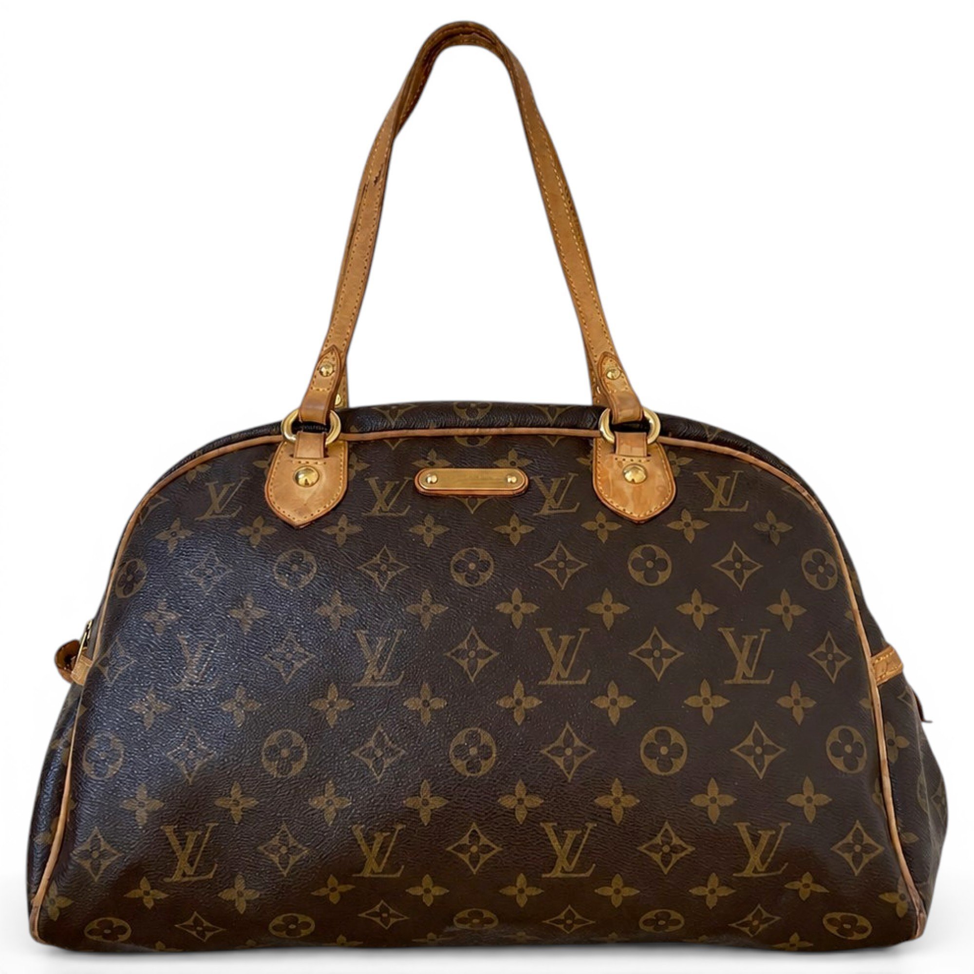 Montorgueil leather handbag