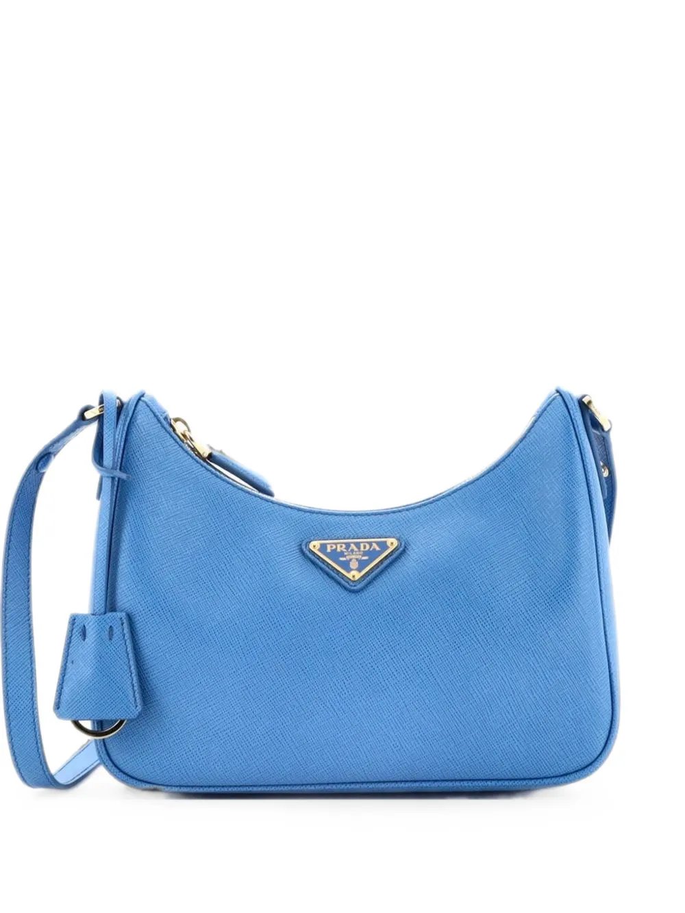 Re-Edition Hobo Saffiano Leather Mini shoulder bag
