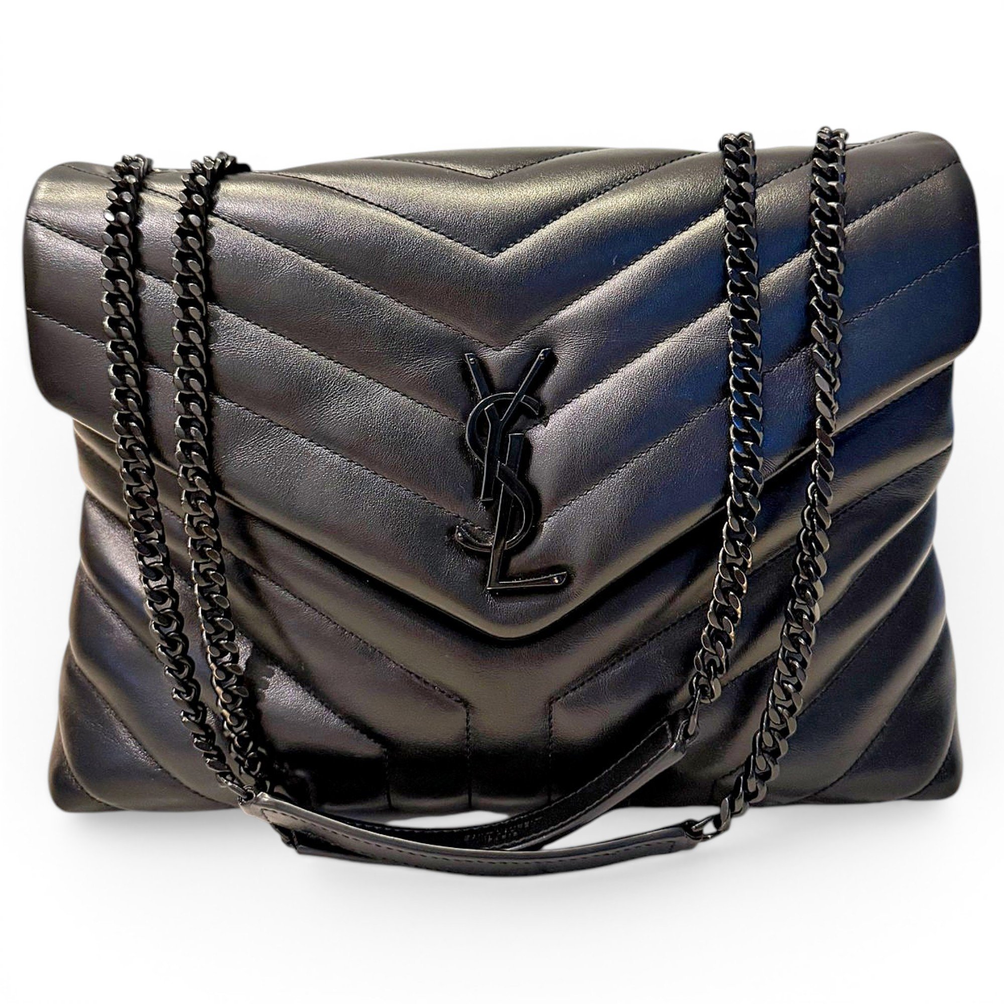 Loulou leather handbag