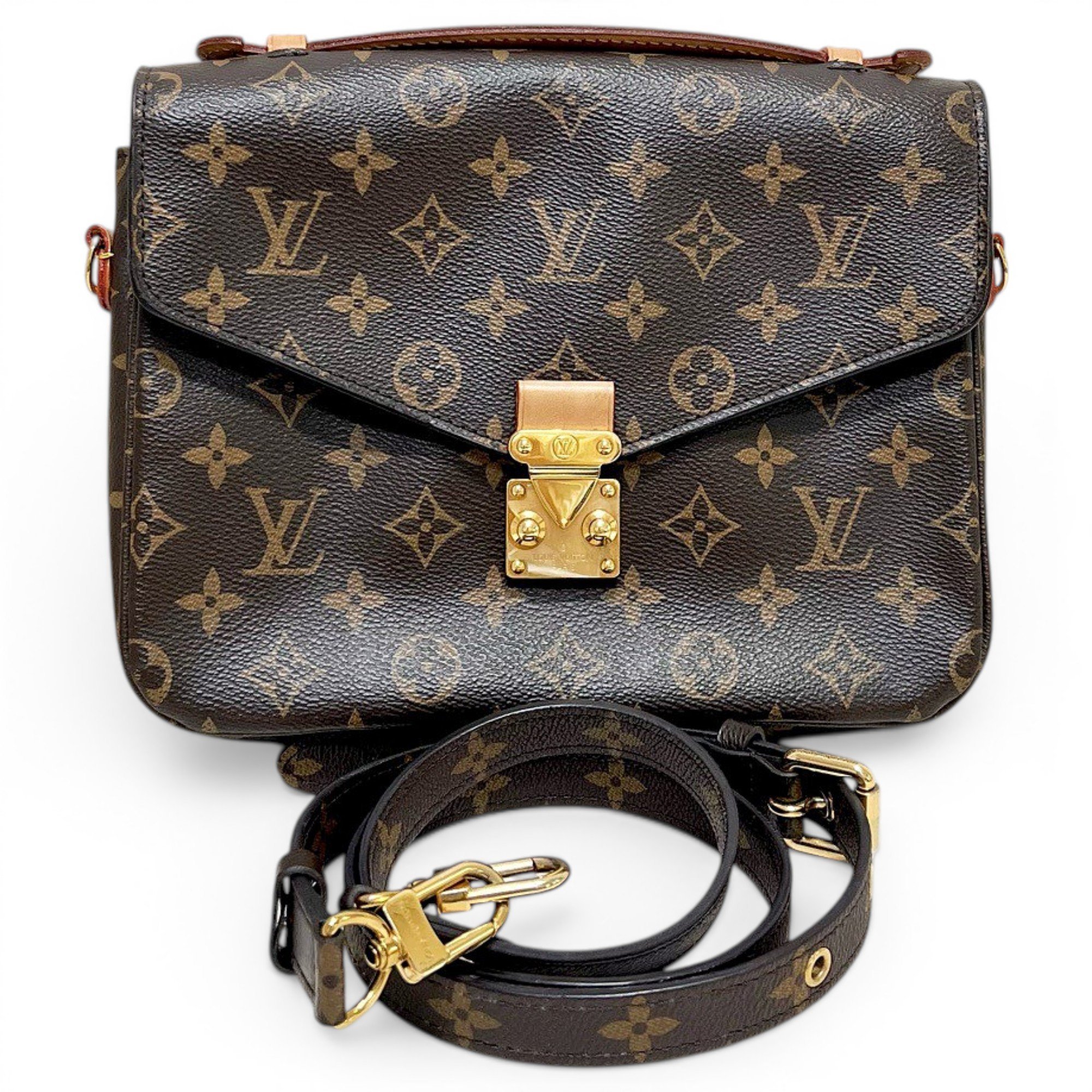 Metis leather handbag