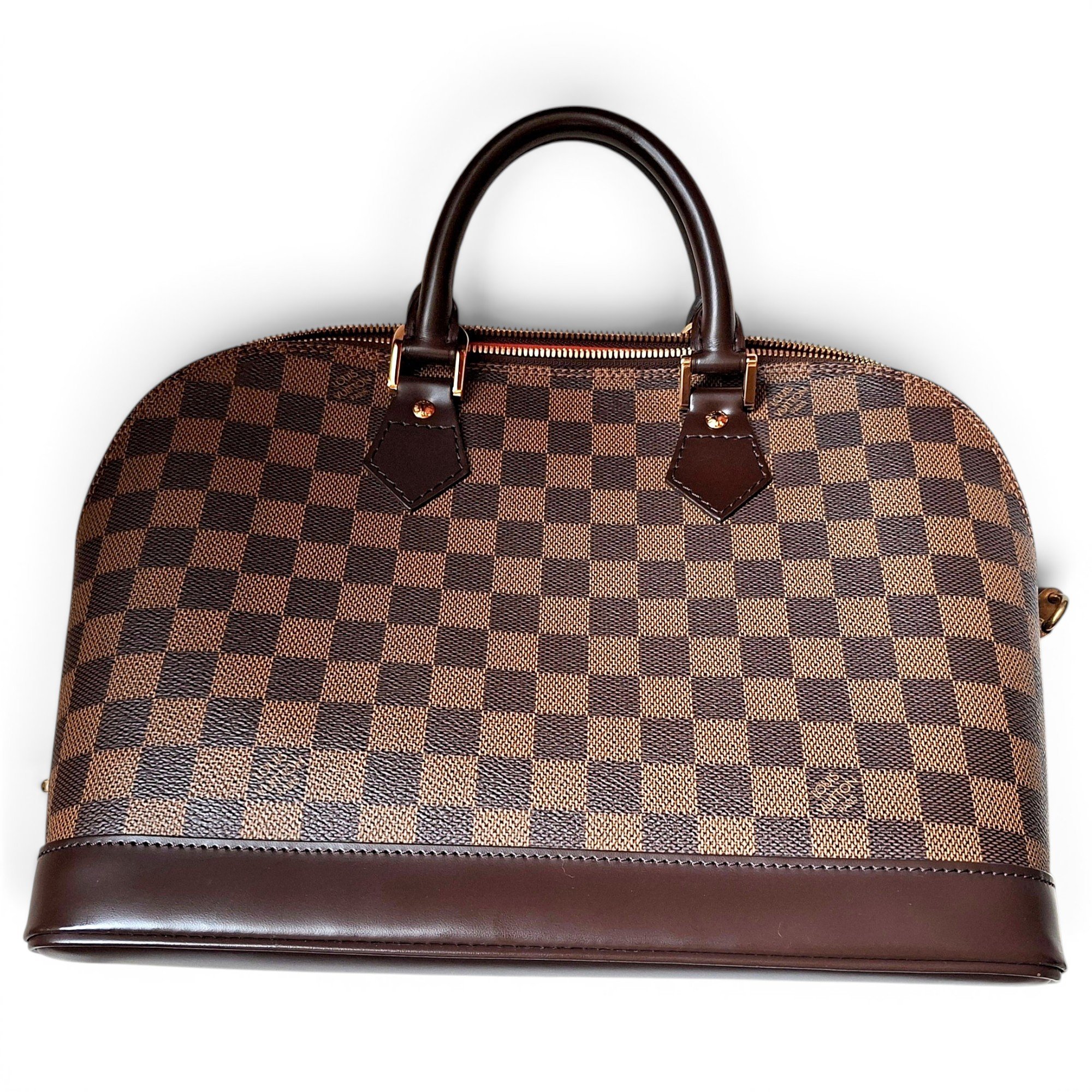 Alma leather handbag