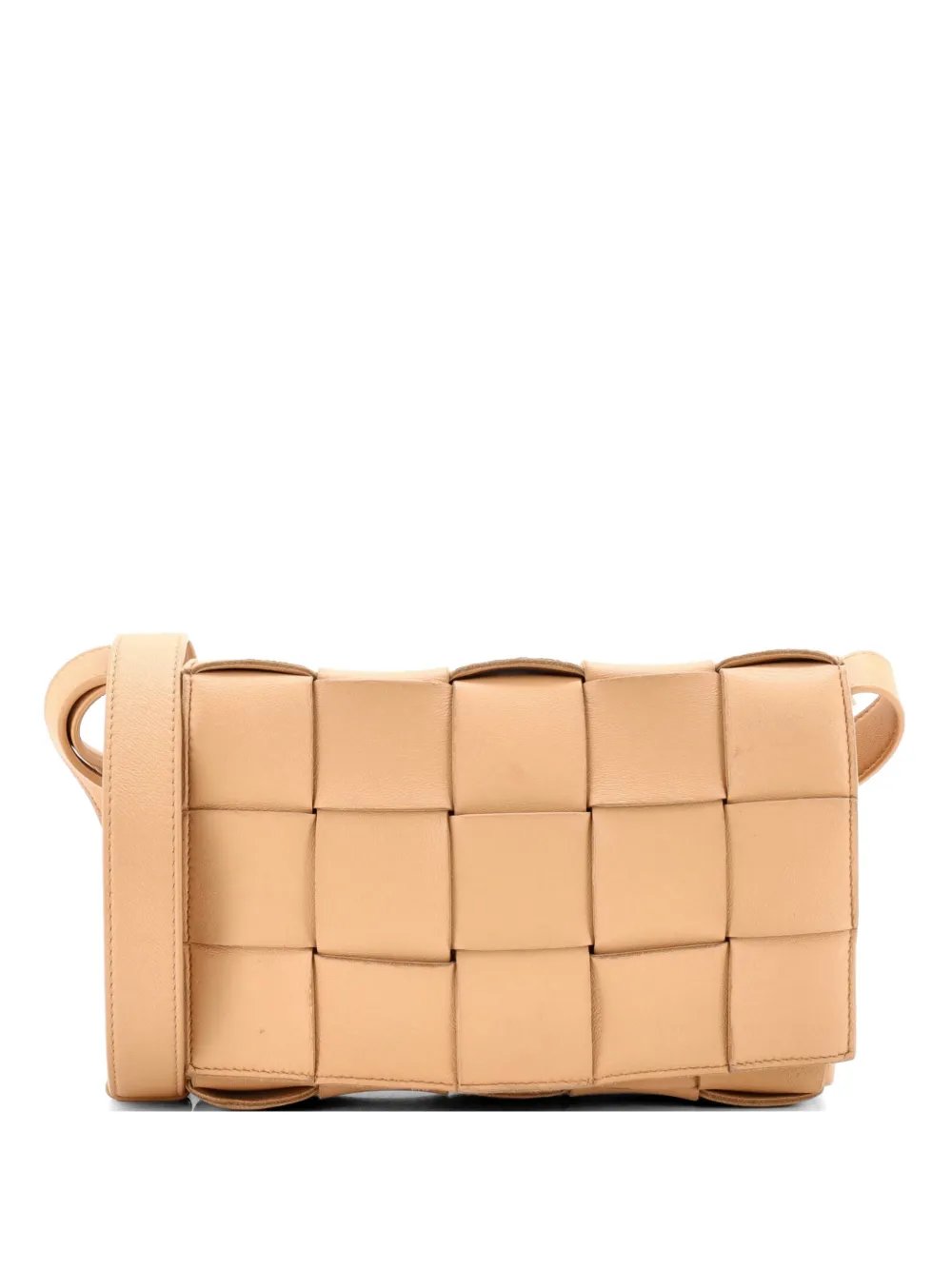 Cassette Maxi Intrecciato Leather Small crossbody bag