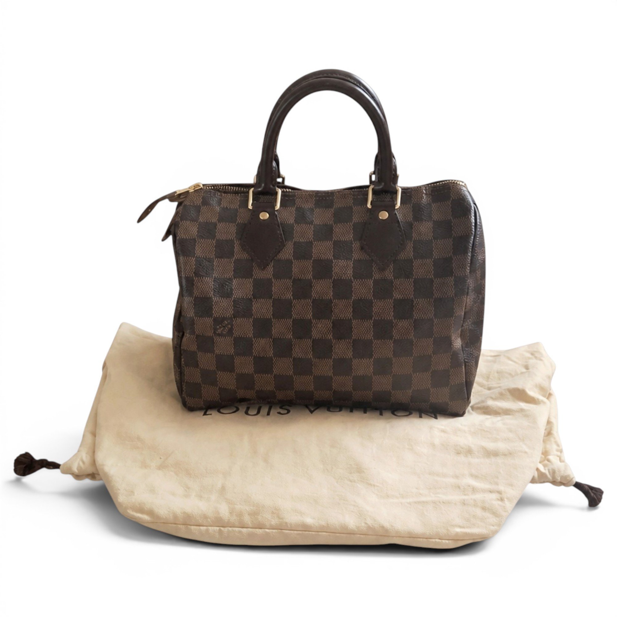 Speedy leather handbag