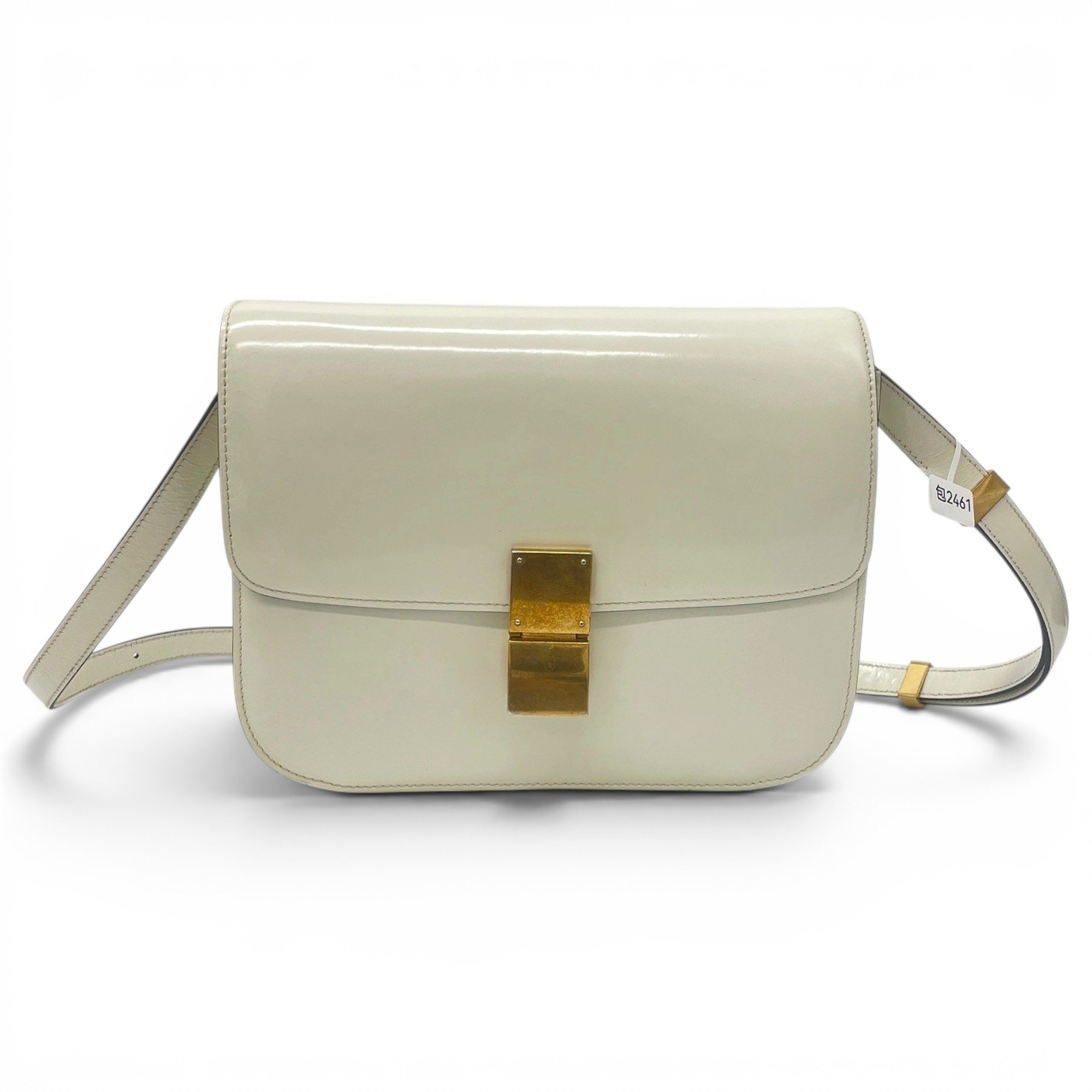 Classic leather handbag