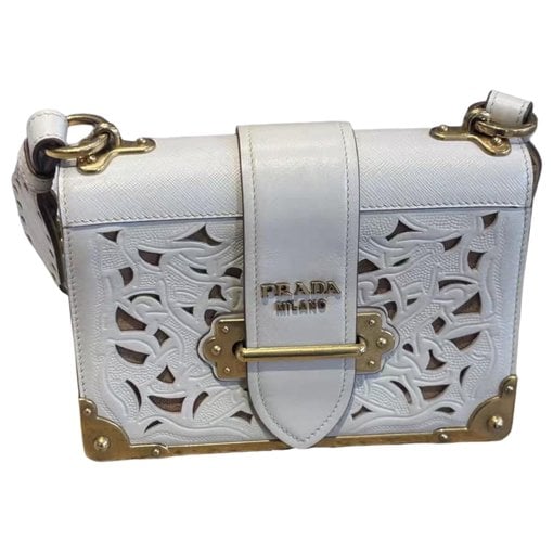 Cahier leather crossbody bag